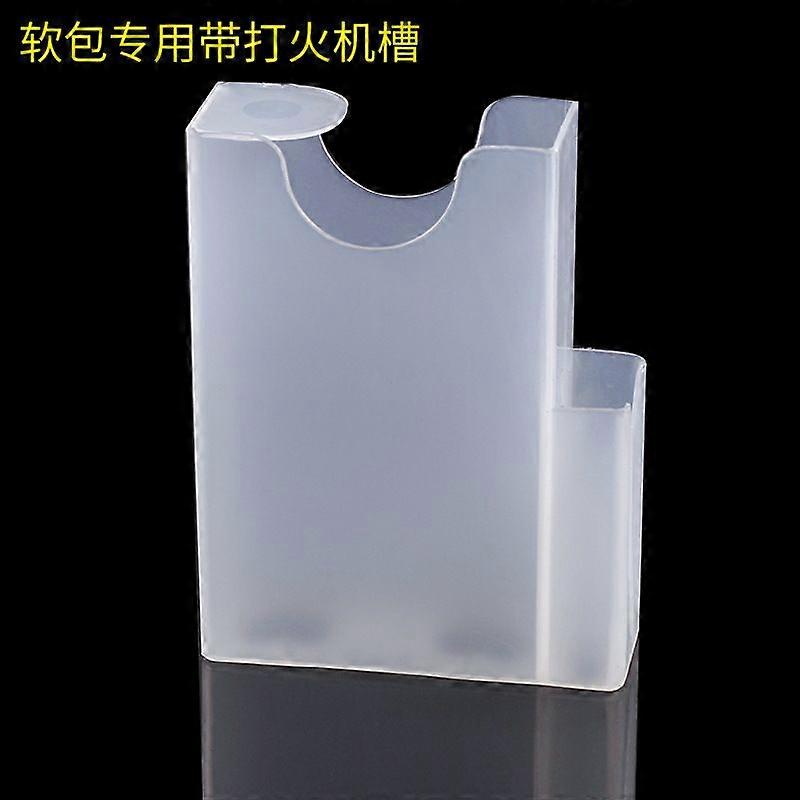 Plastic Cigarette Case Transparent Whole Package Soft Package Hard Package 20 Cigarettes Personalized Creative Pressure-Proof Cigarette Boxes