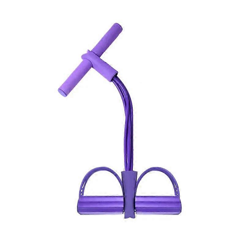 Tension Rope Bands Multi Function for Fitness Exercises Elastics Tape Home Resistance Bands 4 Tube Elastic Pedal Puller