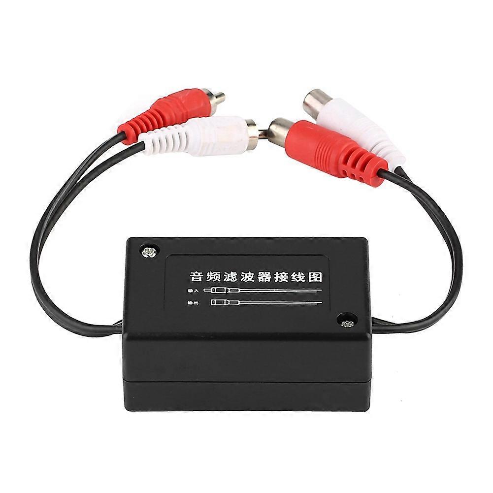 Car Stereo Audio Filter Isolation Automotive Amplifier Noise Suppressor
