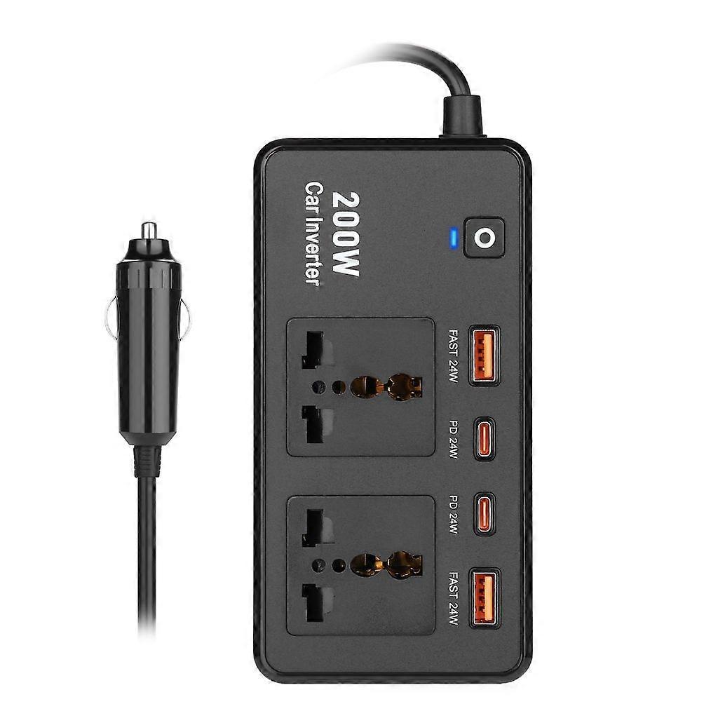 Lightweight Efficient Car Power Inverter DC12V to AC220V for Stable Power Supply