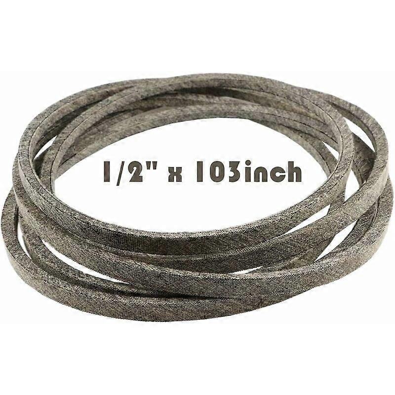 Courroie de Rechange GX20072,GY20570 754-04219,954-04219 compatible with avec John Deere 1/2x103(A101) TYC1KP4VL
