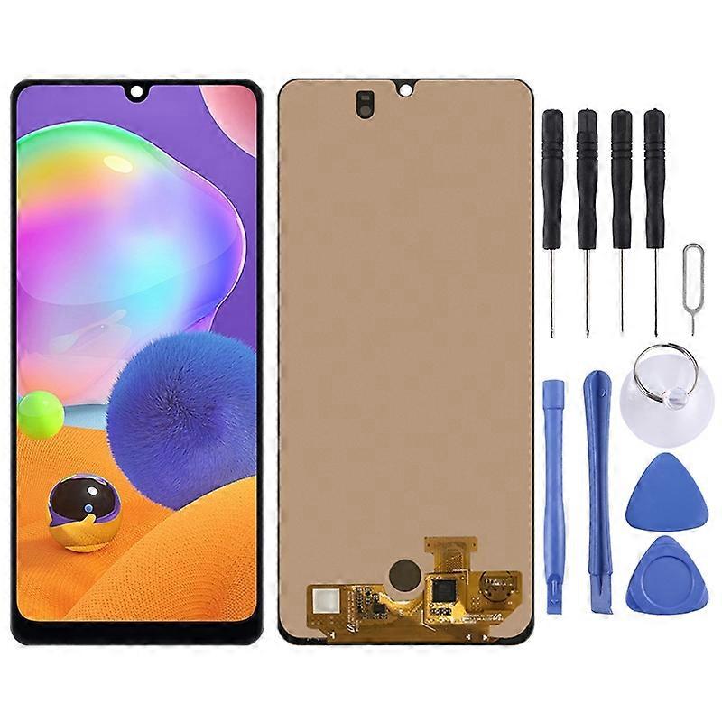 COMPATIBLE Super AMOLED LCD Screen for Samsung Galaxy A31 with Digitizer Full Assembly