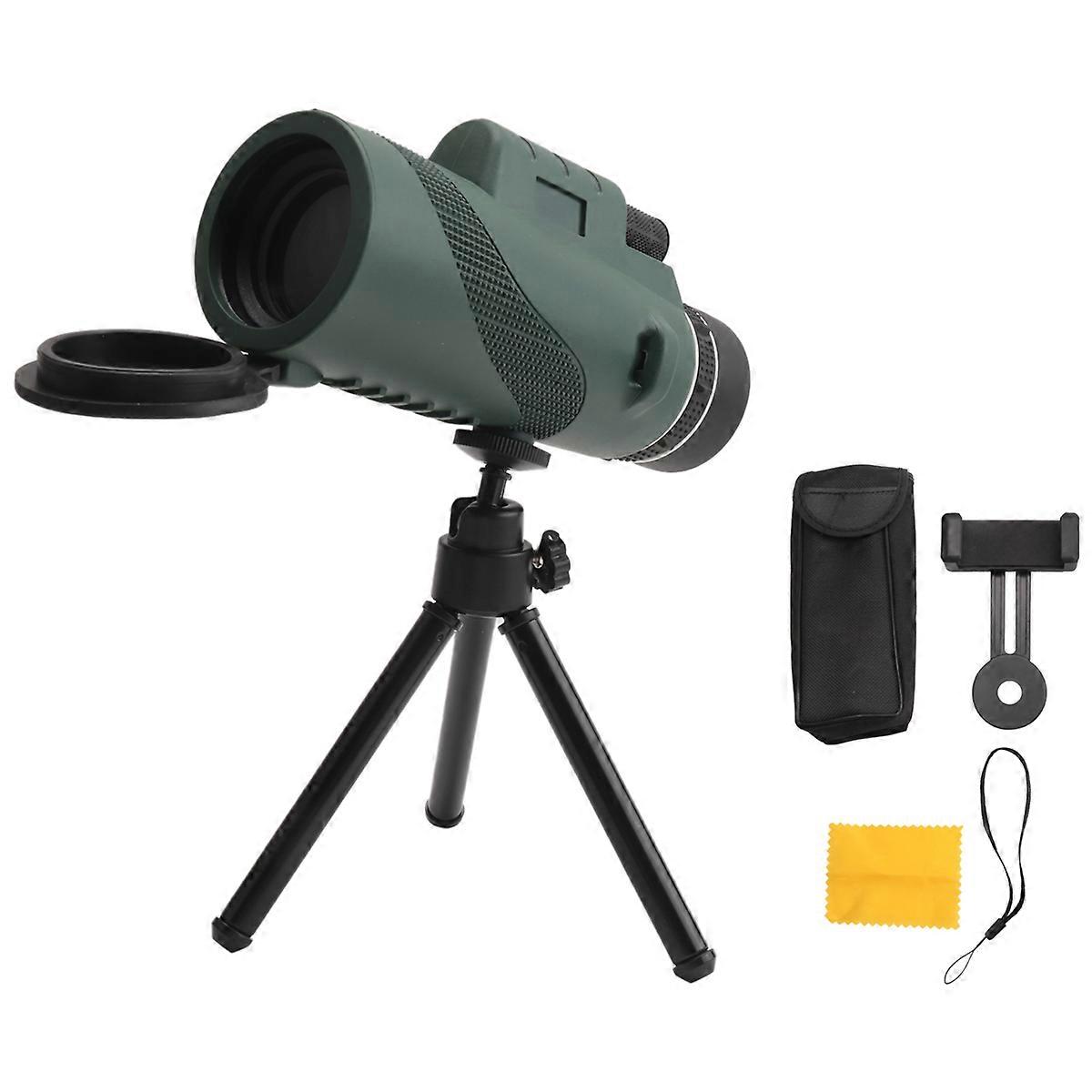 80x100 HD Night Vision Monocular Telescope Portable Telescope Device for Sports Outdoor Camping Tra
