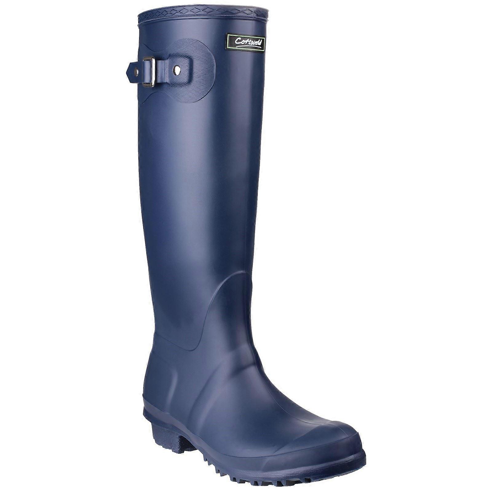 Cotswold Sandringham Navy Femme PVC Wellingtons