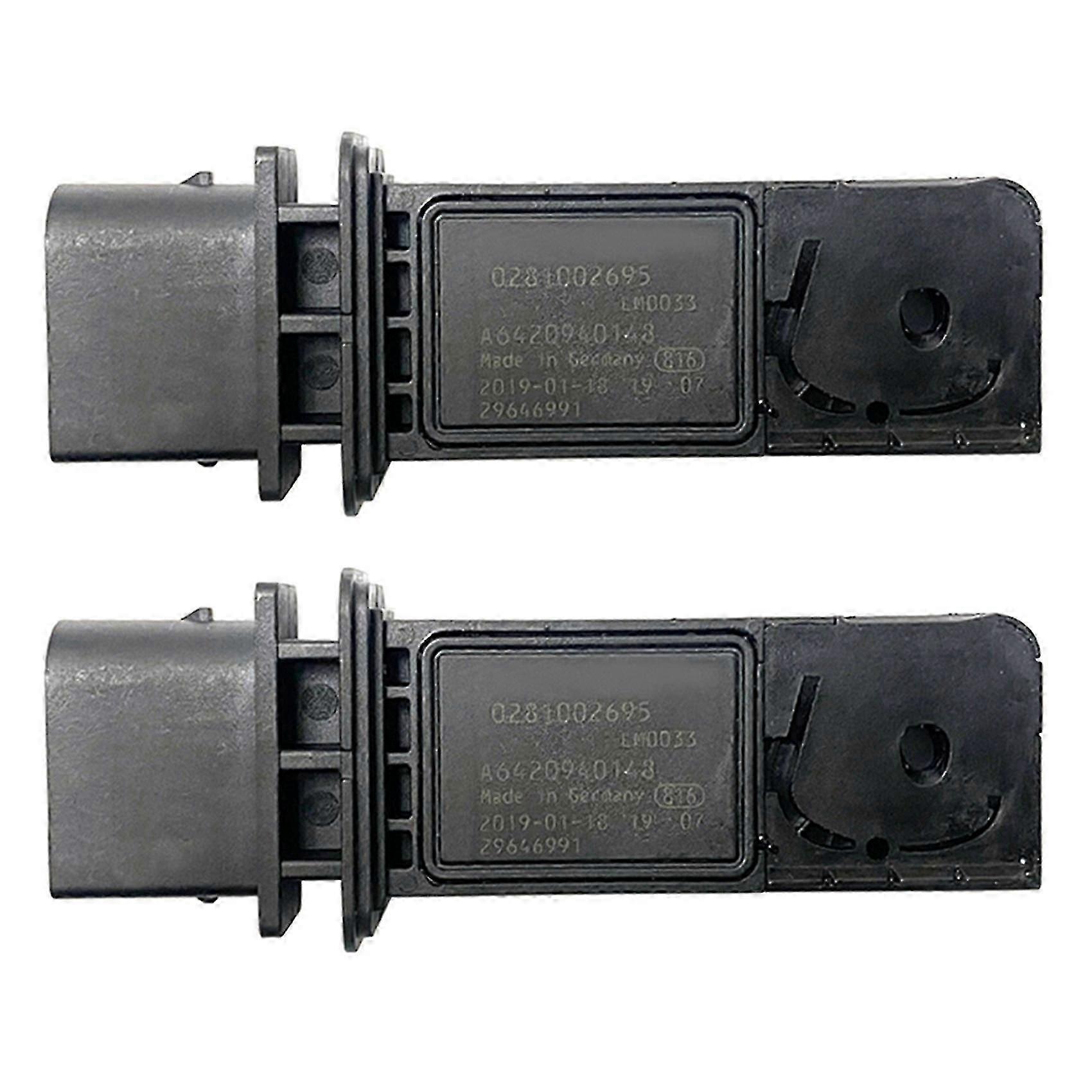 2x Auto Durchflussmesser Sensor Maf Masse Sensor 0281002695 A6420940148 Für -