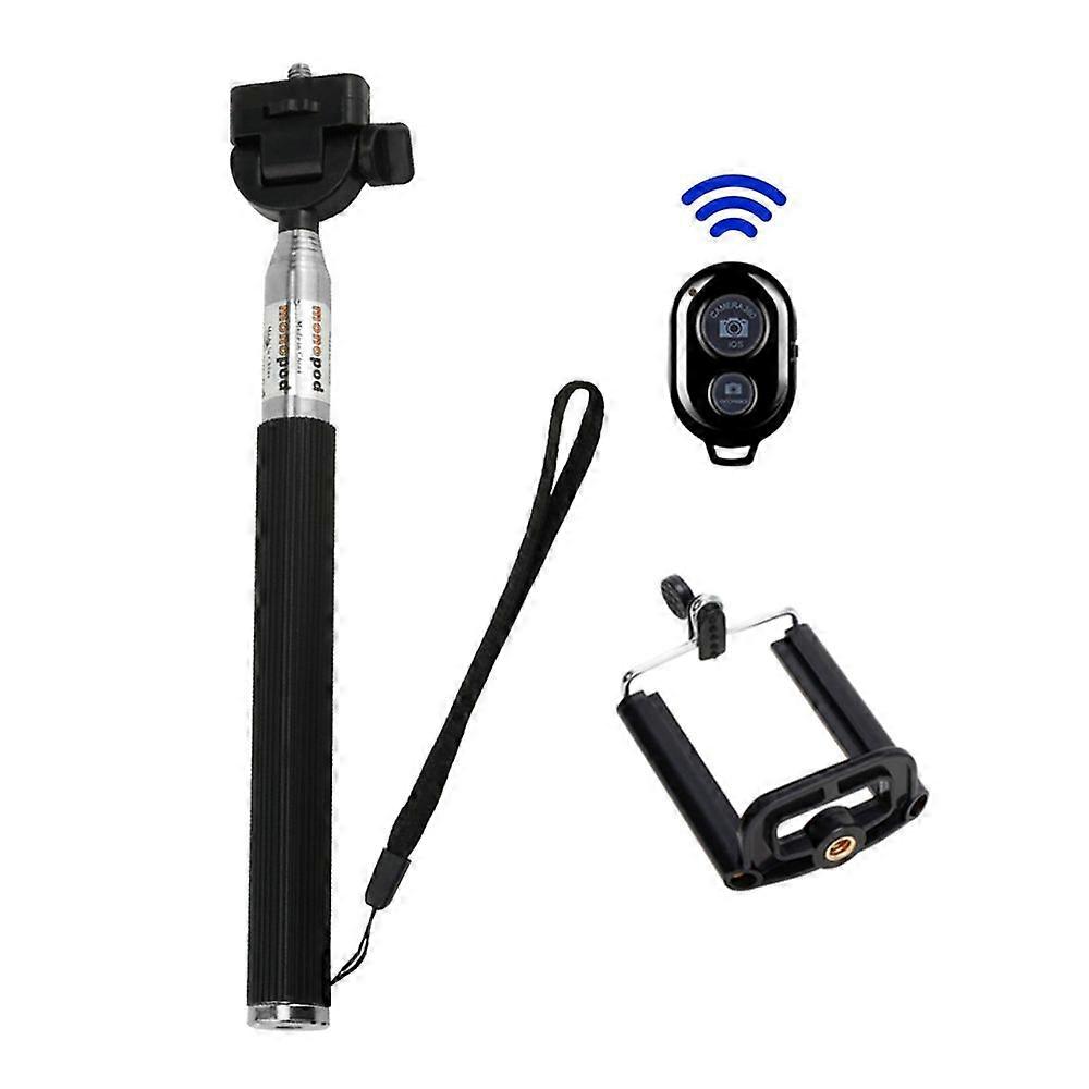 selfie stick Bluetooth-compatible remote control shutter monopod selfie stick tripod for smartphone