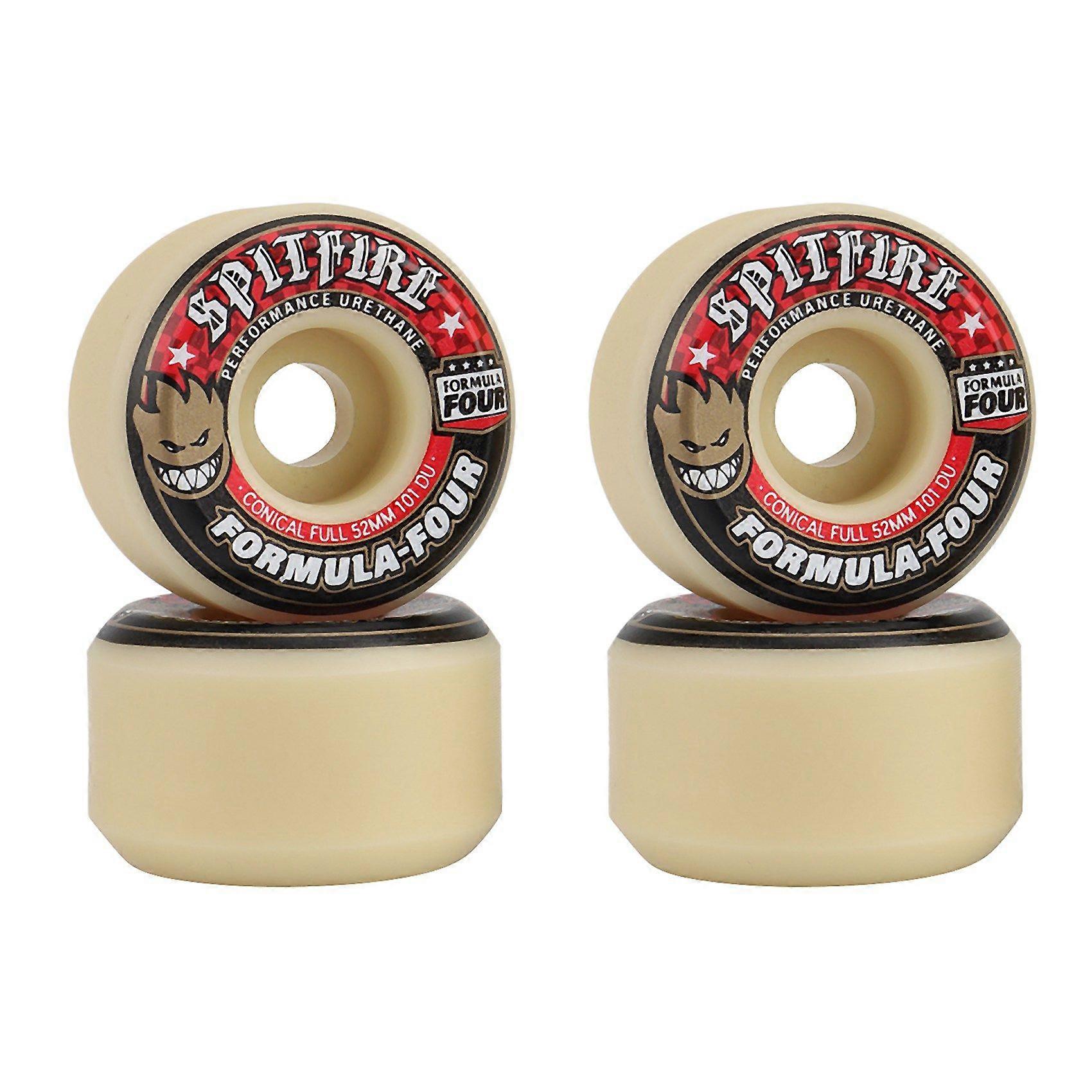 街头刷轮舞板轮 52mm 101Duro 滑板轮,52mm 101Duro 黑色+红色