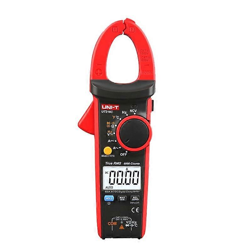 UNI-T UT216C 600A Pinza Amperometrica Digitale AC DC Voltage Detector