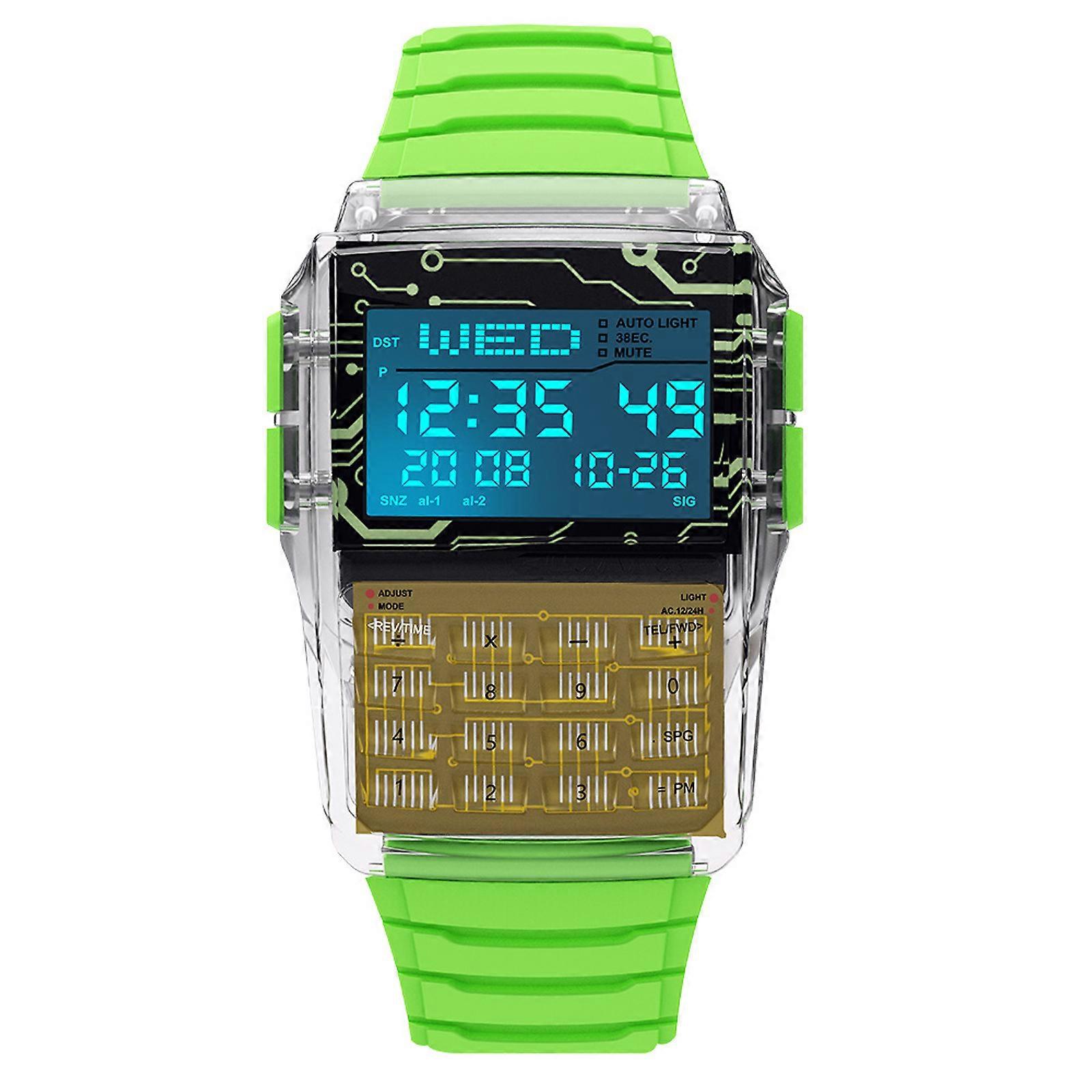 Comfortable & Practical Electronic Watch with Repeaters Features Functional Digital Watch with Glowing Feature for Kids