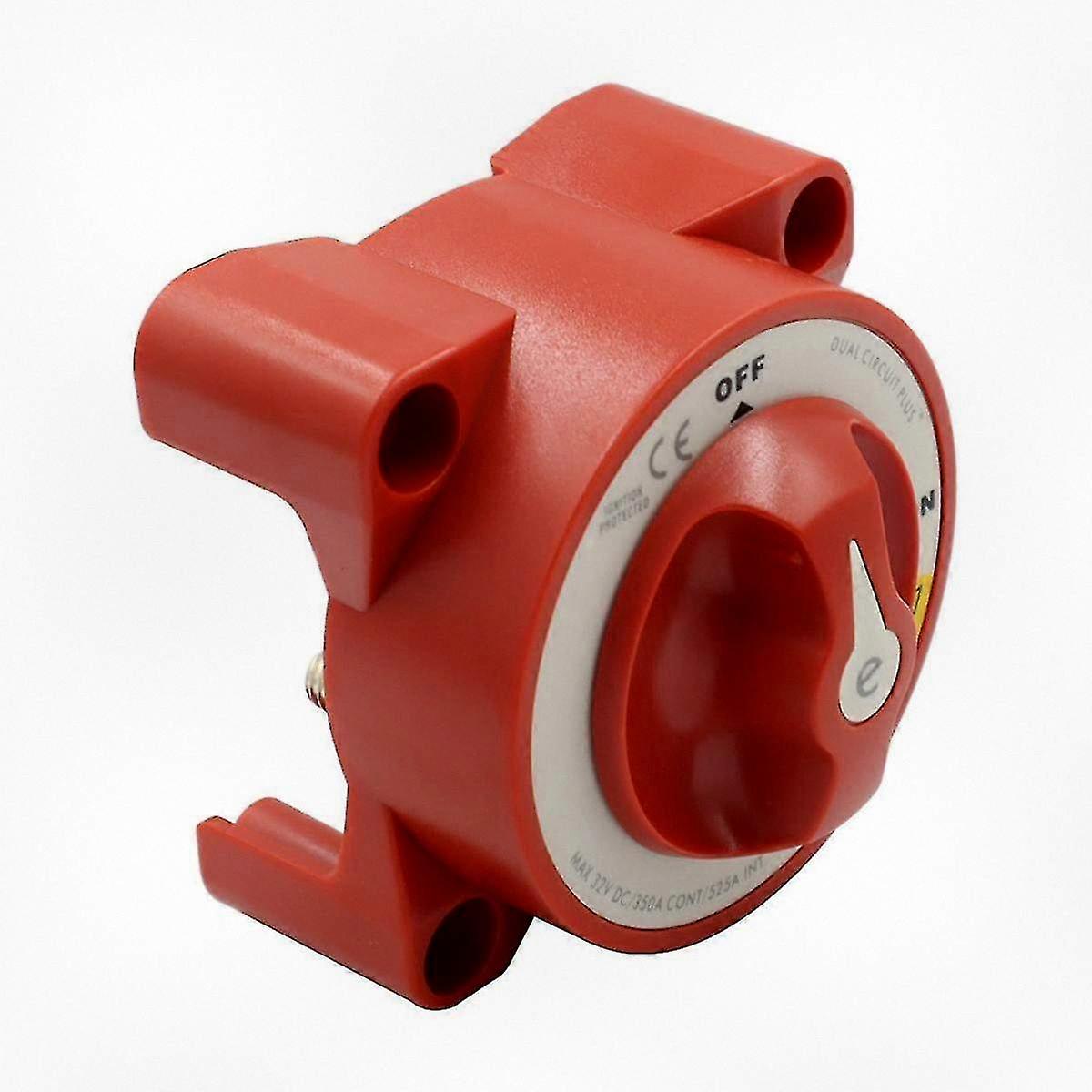 Dual Circuit Plus Battery Rotary Switch Isolators for Disconnecting 12v-32v 350 Amp E-series Compatible with Certain Brands of Cars