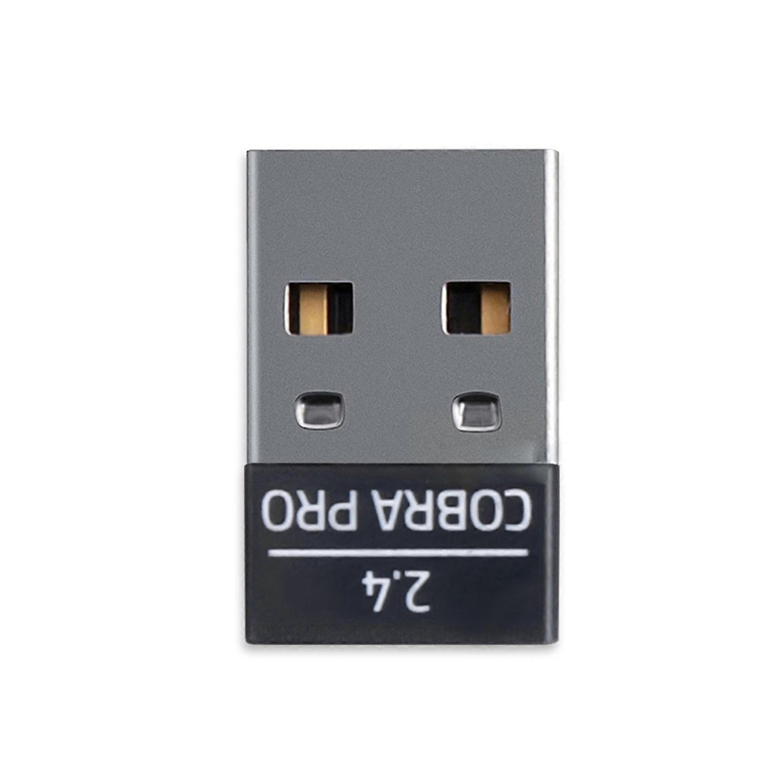 Receptor de mouse pentru jocuri de 2,4 GHz Conector fără fir pentru mouse fără fir Mouse optic 30K Adaptor USB multicolor