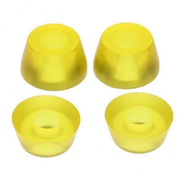 3x 2組のスケートボードロングボードトラックキット、2xボトムブッシングと2xトップ