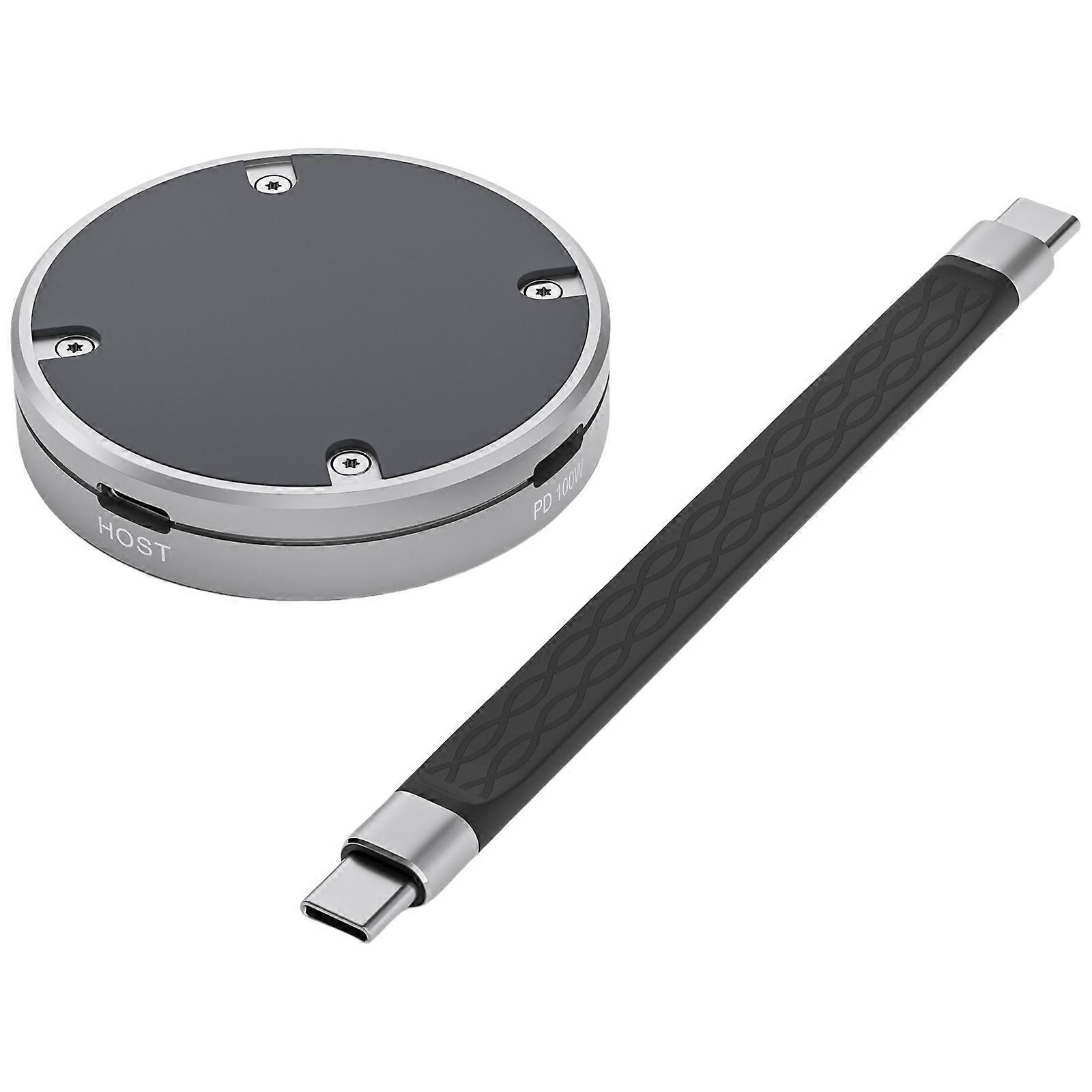 M.2 NVMe Solid Disk 2230 2242 Enclosure with Magnetic Design 2TB USB3.2Gen2x1 10Gbps PD100W Charging For Phone 16/15