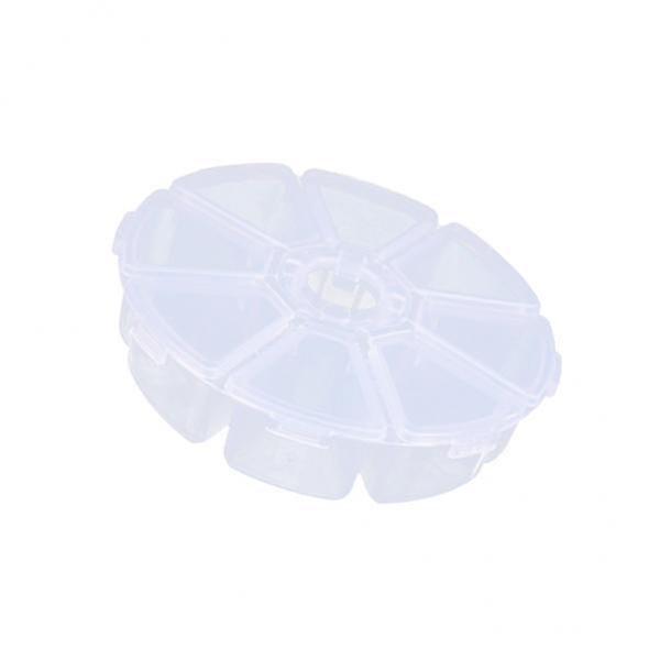 Circular Container for Storing Electronic Components