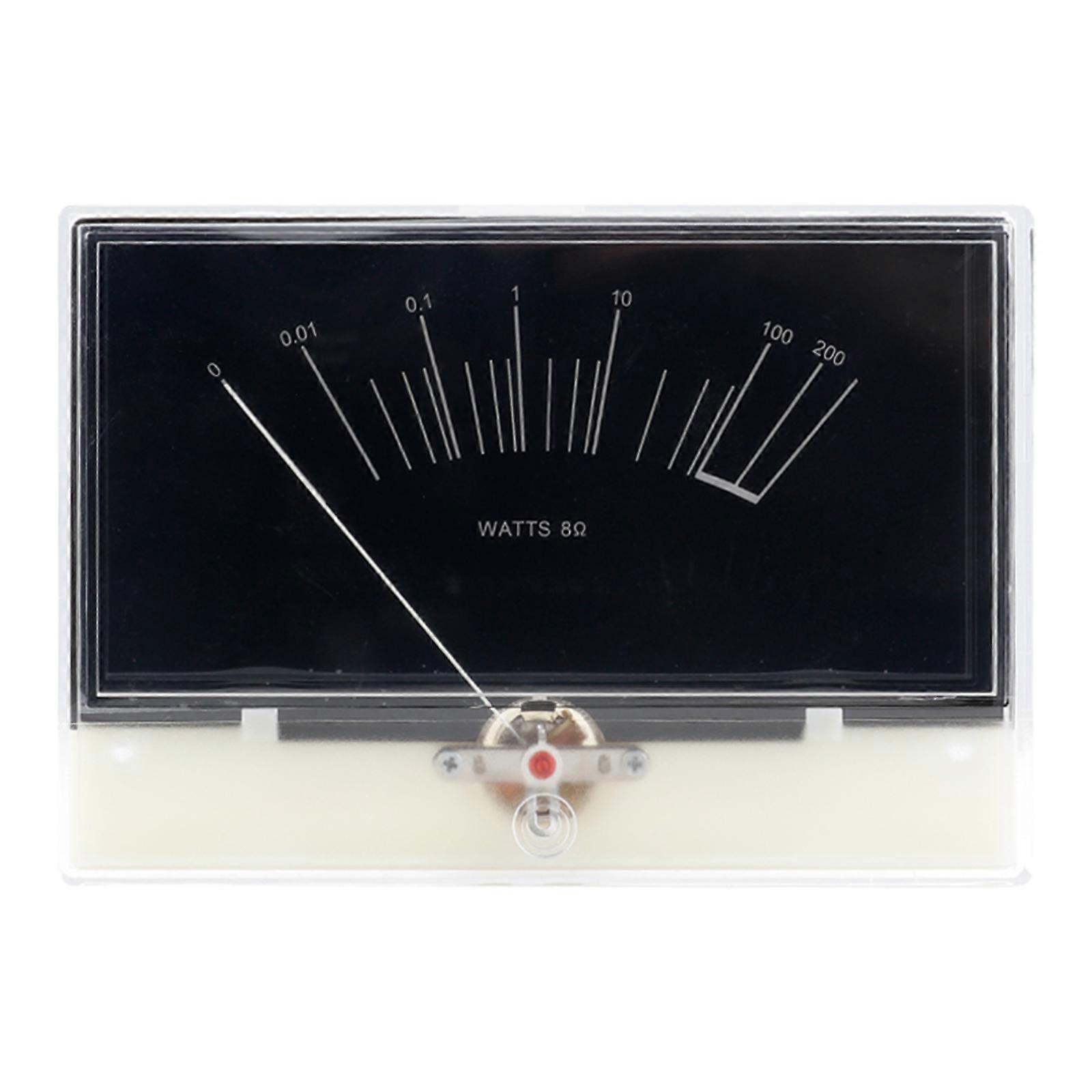 High Accuracy VU-Meter Header Stereo Audio-DB Level Header Power Amplifier-Level Meter Ammeter Measuring Instrument Tool