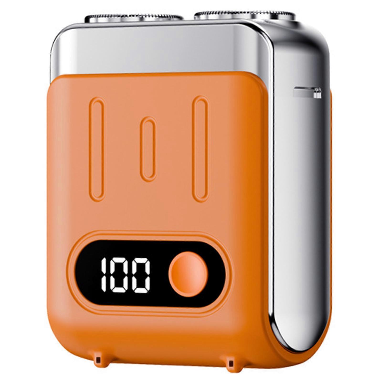 Portable Cordless Electric Razors for Men Ultra-Compact Design for Easy Travel Storage for Vacation