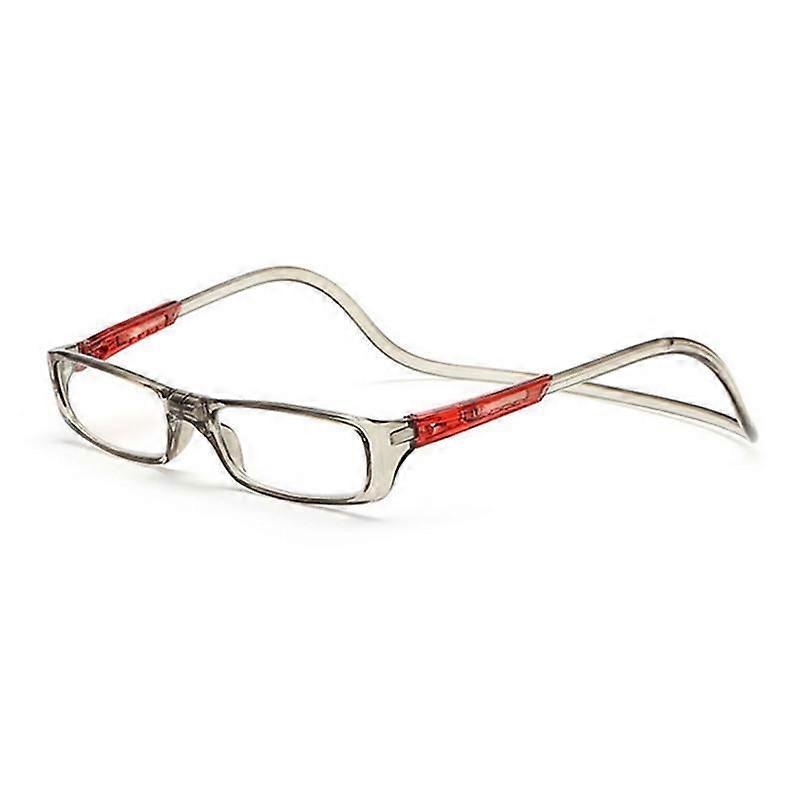 Charm Reading Glasses 1pc Magnet Hanging Neck portable Adjustable For parents seniors Unisex Anti-lost Presbyopic Glasses