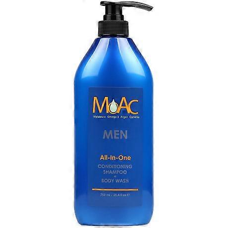 Moac Men All-in-one Conditioning Shampoo + Body Wash 750ml
