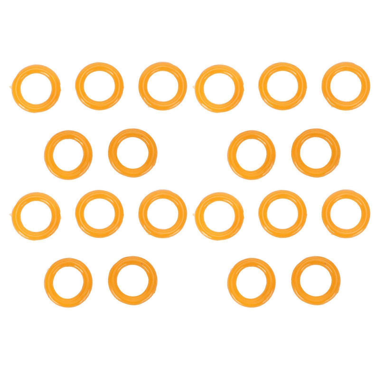 2025 Latest Model  20pcs Bobbin Winder Rubber Tire Ring Flexible Elastic