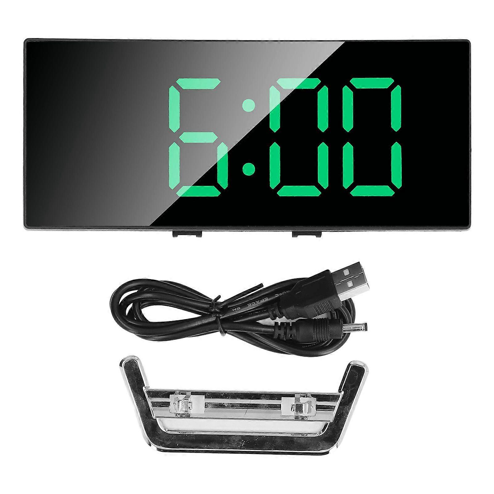 2025 Latest Model  Digital Alarm Clock LED Luminous Function Special Mirror