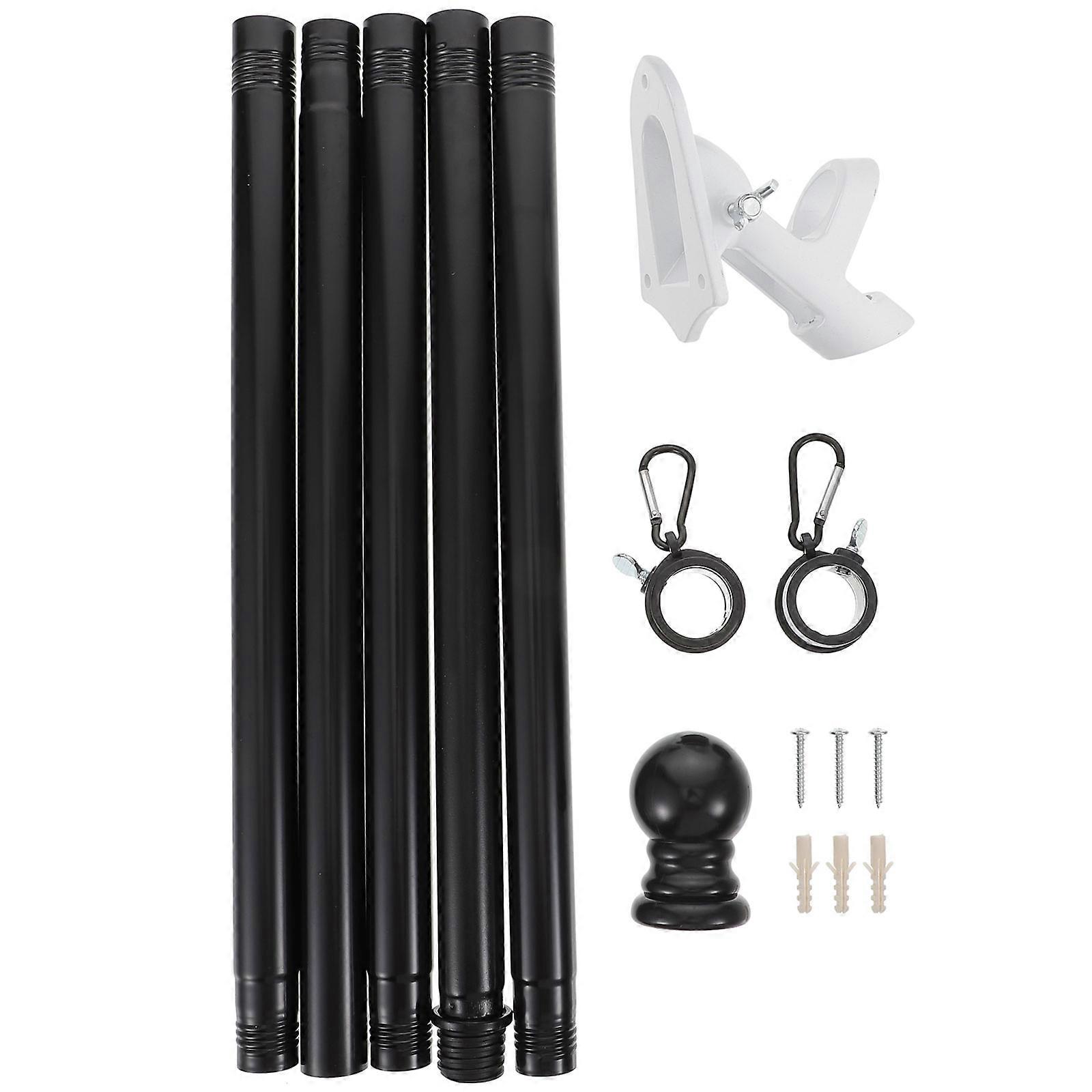 Efficient Flagpole Assembly Designed for Tangle-Free Flying and Strength