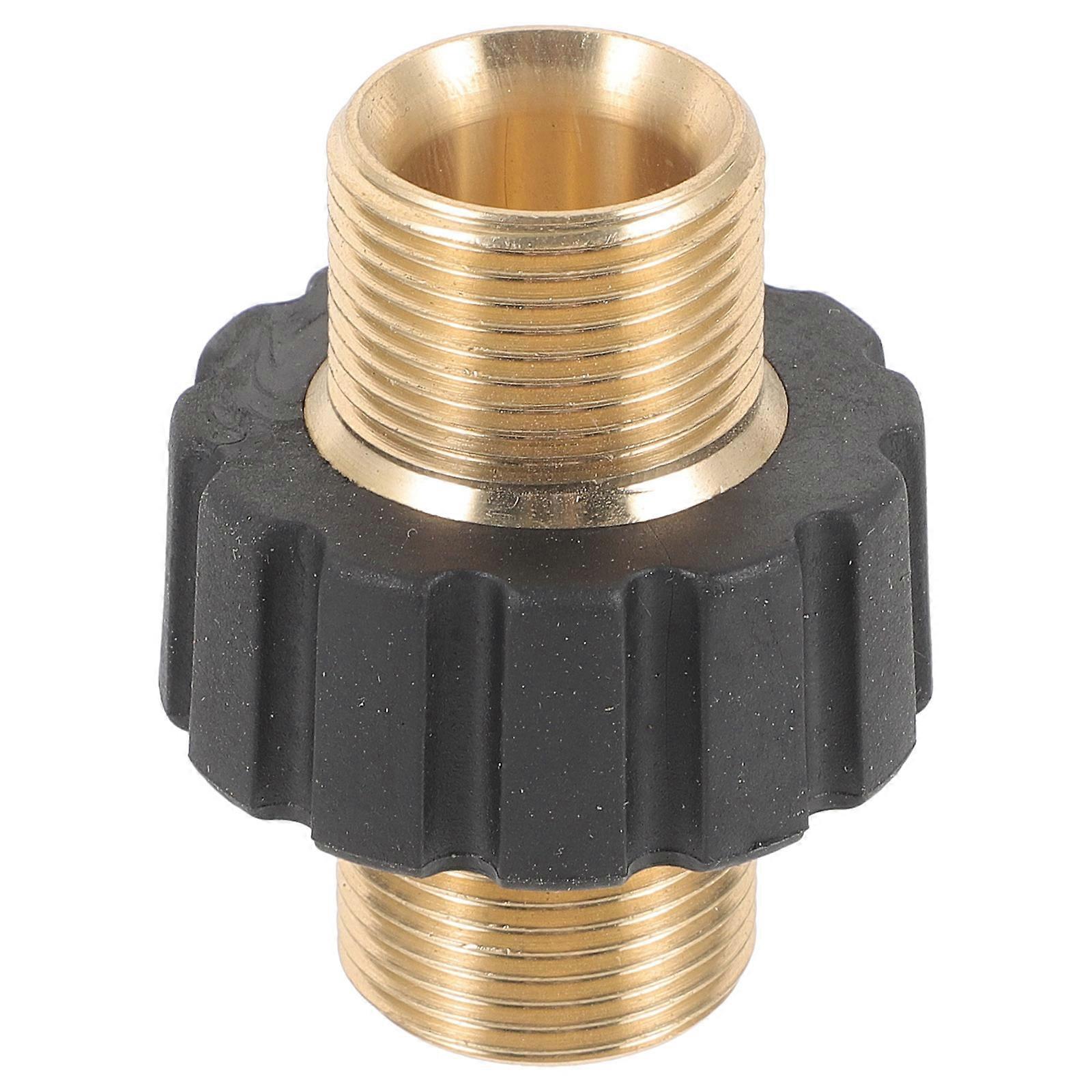 High Pressure Washer Adapter Hose Sprayer Nozzle for Car Cleaning, Durable Leak Proof Connection, Compact Design for Compatible Pressure Wash Systems