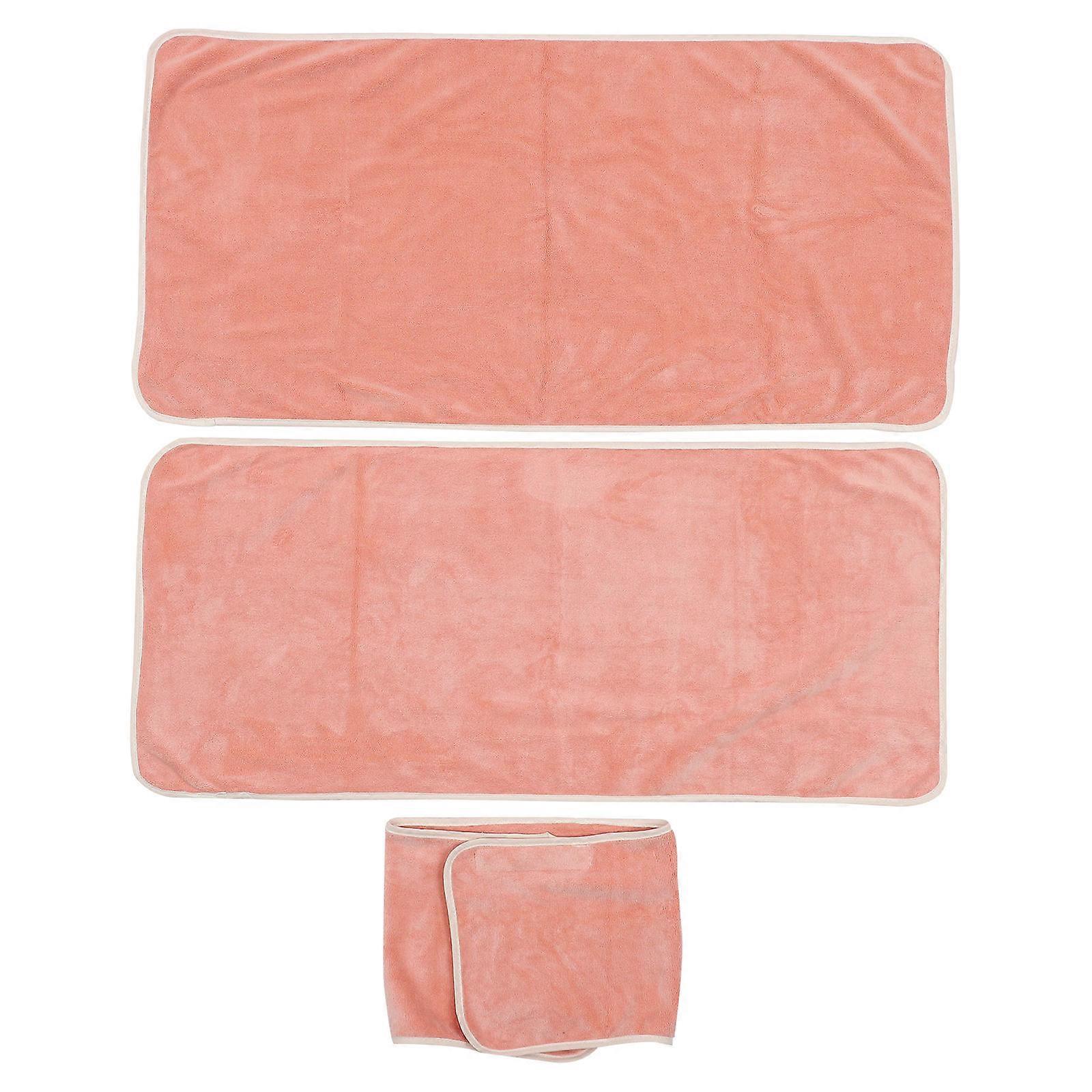 Hair Towel Wrap Facial Head Wrap Towels Spa Experience Easy to Clean 80X41X0.5 1Set