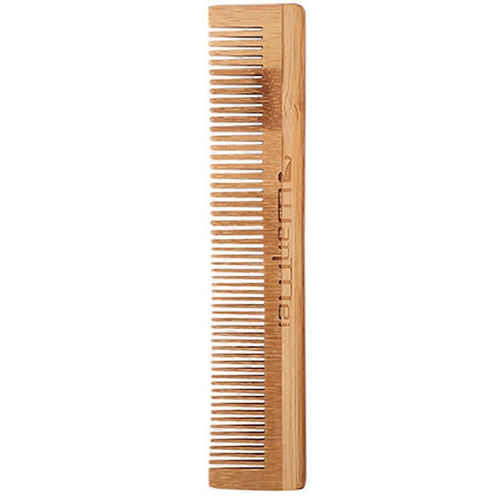 Styling Combs For Women Hair Detangler Wooden Comb Personal Care Handle Free Design Light Brown 1Set