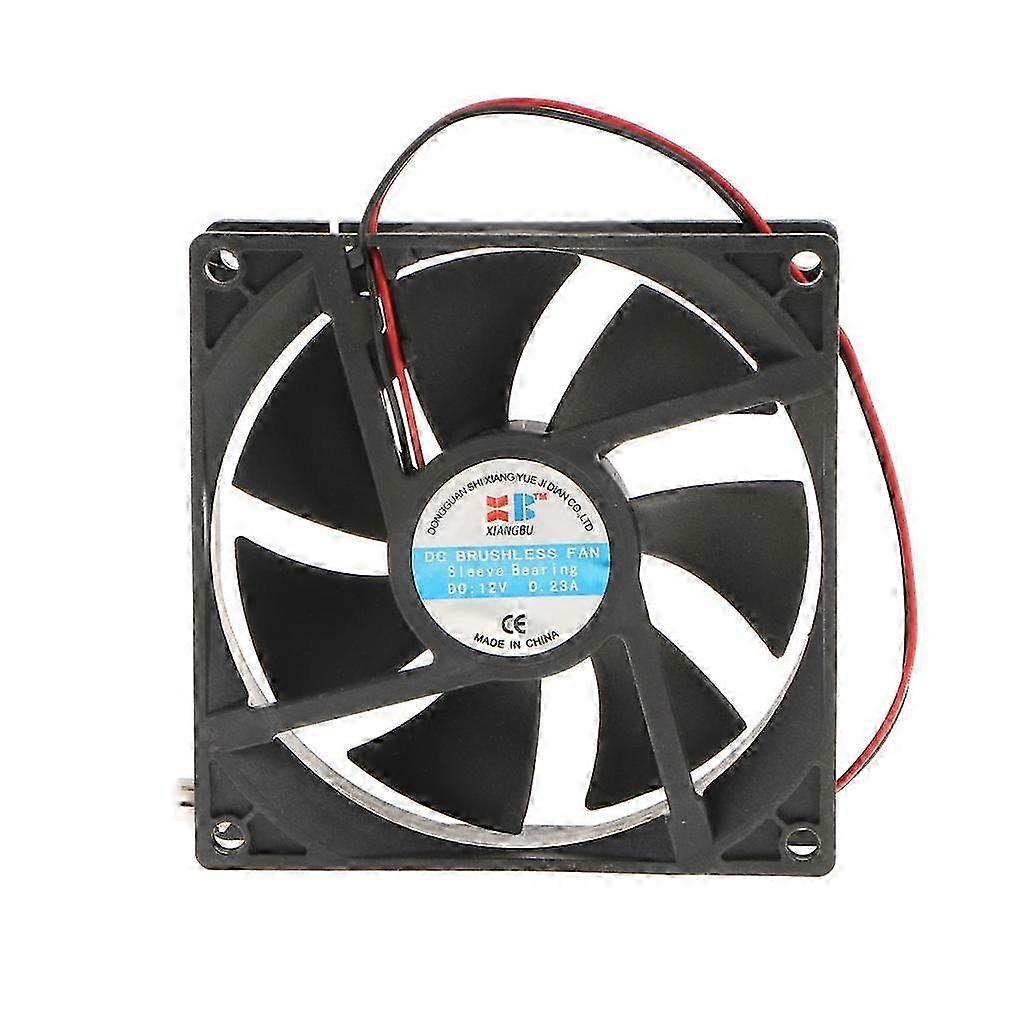 1pcs 92mm Case Fan 12V DC PC CPU Computer Cooling Fan 2 Wire