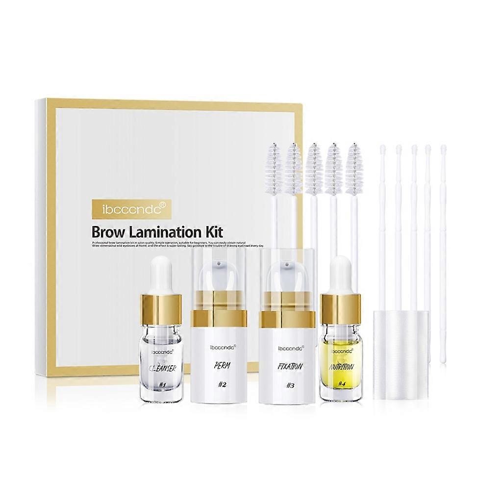 ibcccndc Semi-permanent Brow Lift Kit Eyebrow Lamination Kit Styling Perming Setting Curling Brow Lamination Eyelash