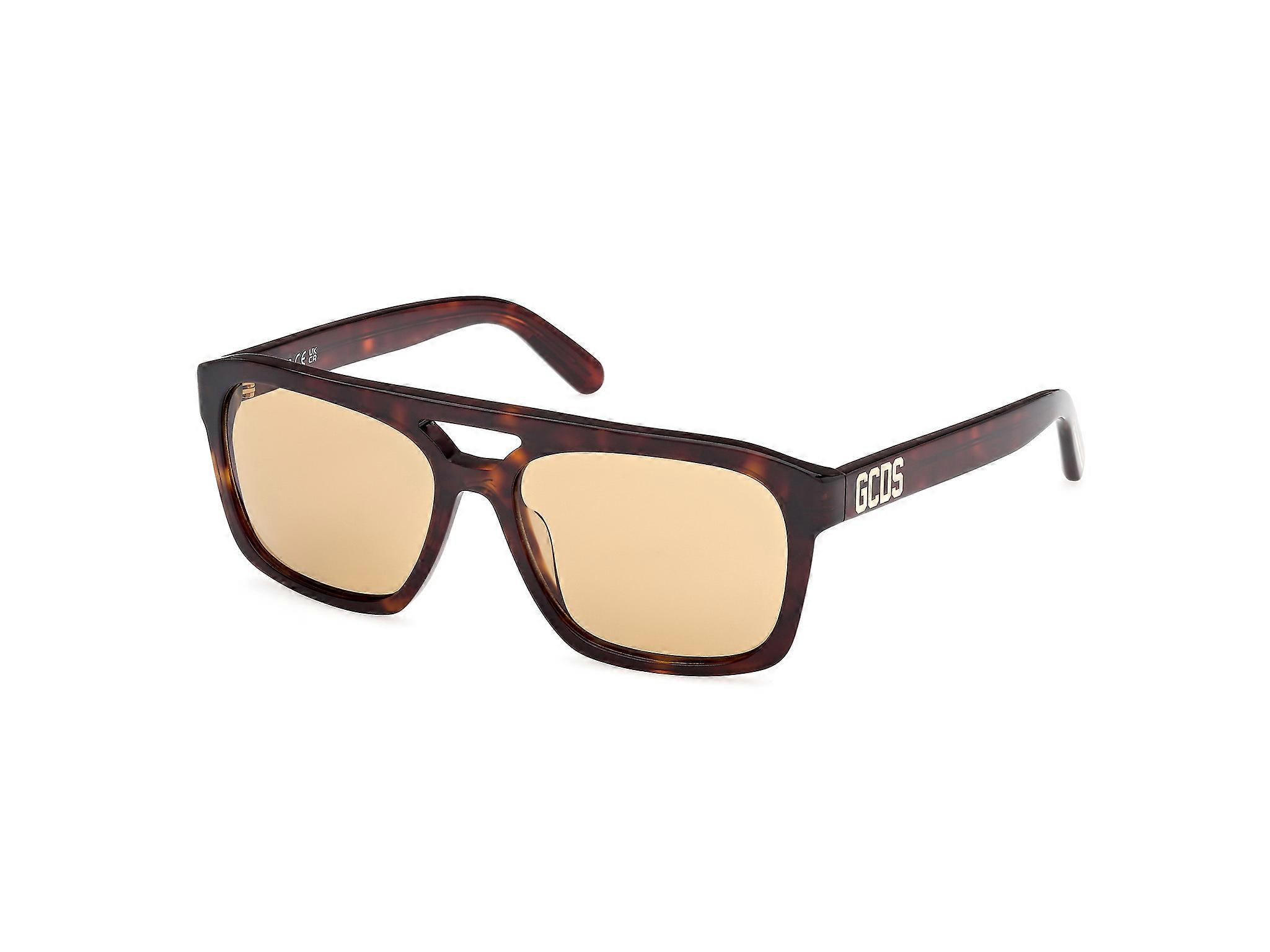 Sunglasses GCDS GD0058 52J dark havana 56/16/140 UNISEX