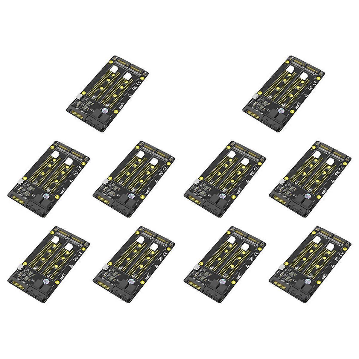 Dual M.2 NVME SSD to Dual SFF-8643 Adapter