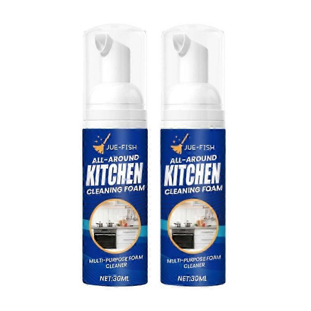 2pcs Kitchen Foam Cleaner, All-Round Kitchen Cleaning Foam, Japanese Multi-purpose