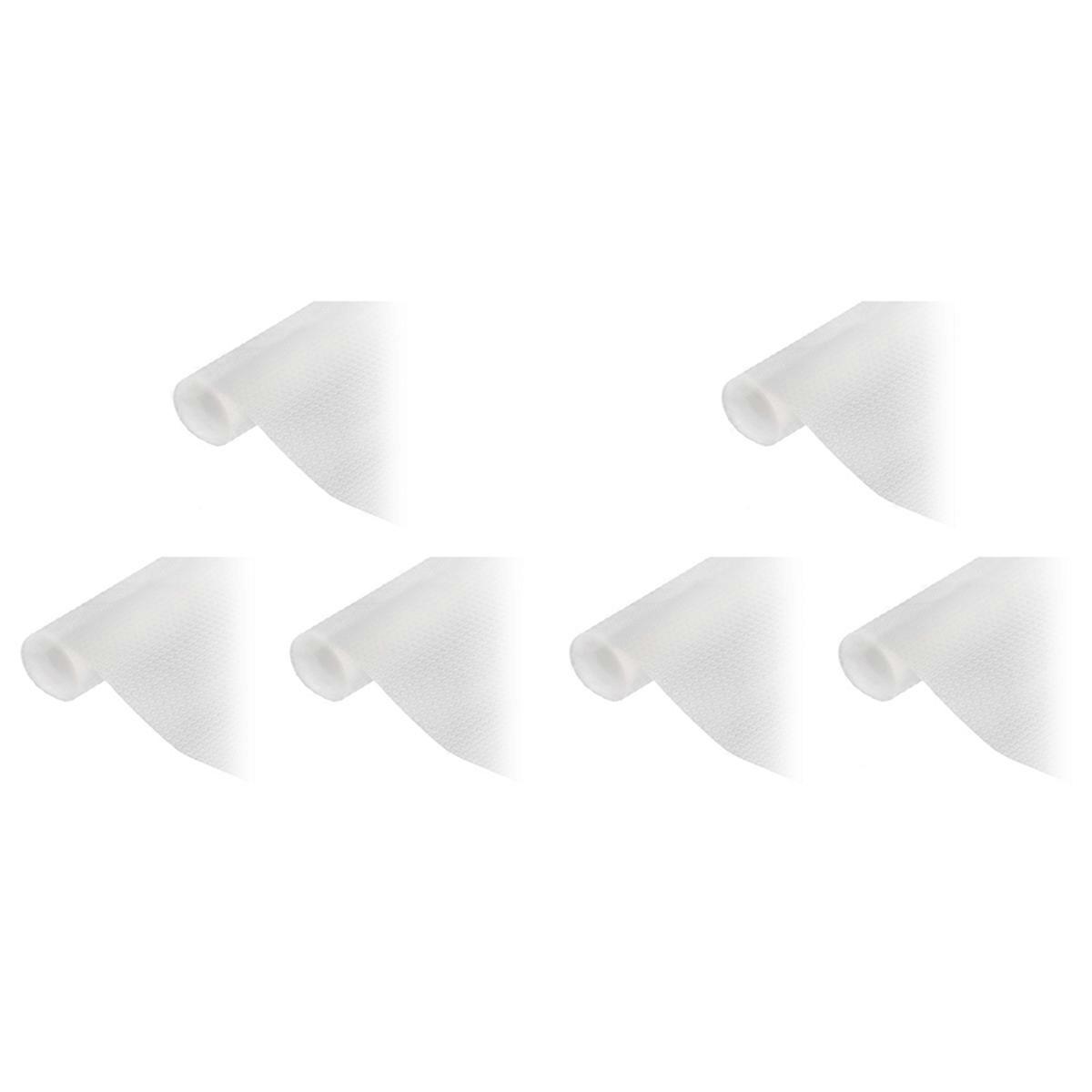 3 Rolls Plastic Refrigerator Mats EVA Liners Fridge Pads