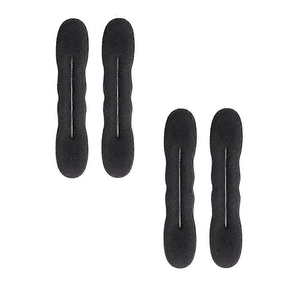 4pcs Magic Bun Maker, Foam Sponge Styler Accessories