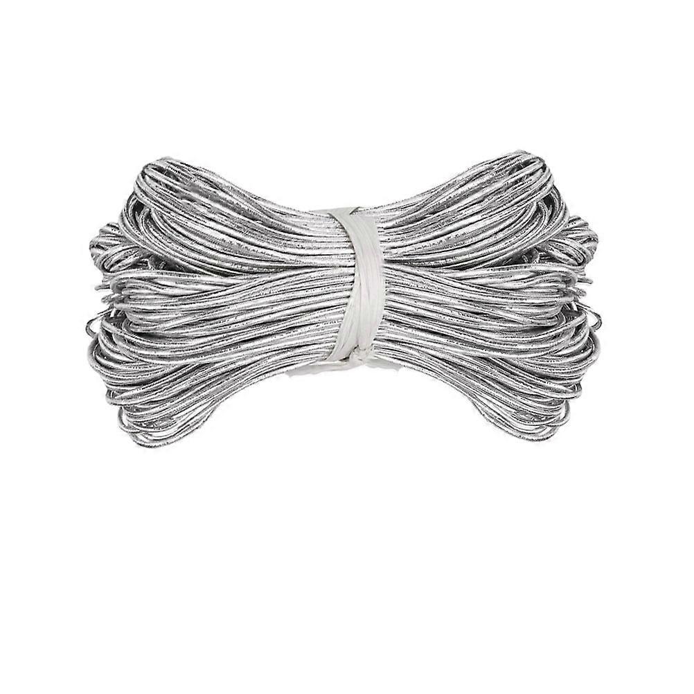 Jewelry String For Beads Silver 1mm Diameter 150m Organizing Cords 1 Roll