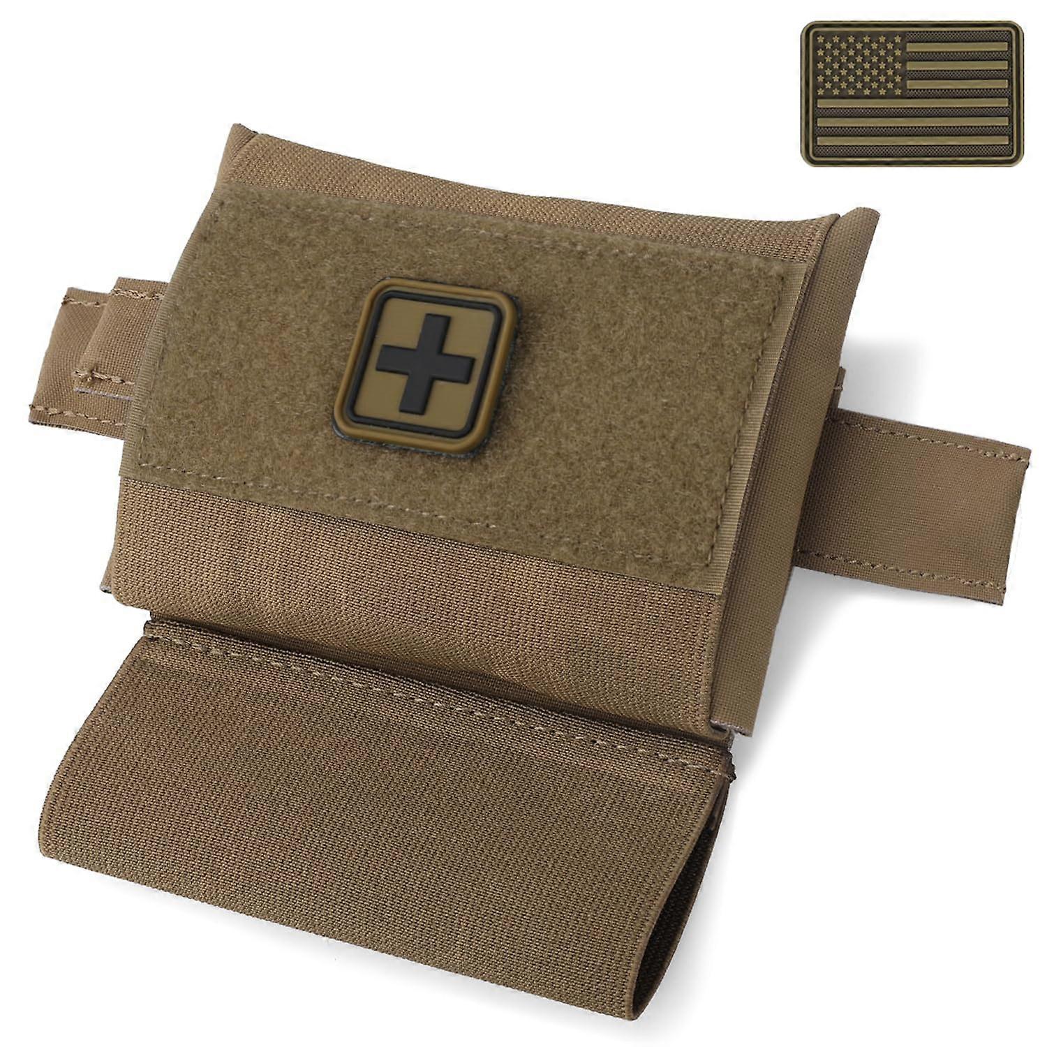 MOLLE IFAK Micro Trauma Bag, Tactical First Aid Belt, IFAK Bag, Medical EMT Emergency Survival Med Bag