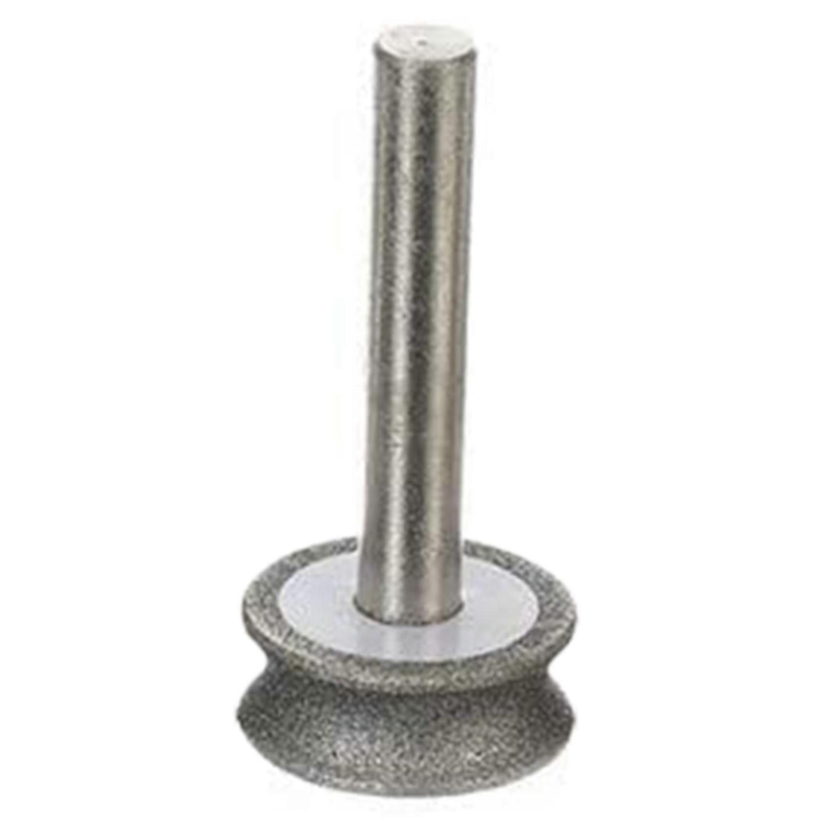 Diamond Grinding Wheel for Glass Airplane Straight Edge Chamfer with 6mm Shank and 5mm Working Width Precision Grinding Tool