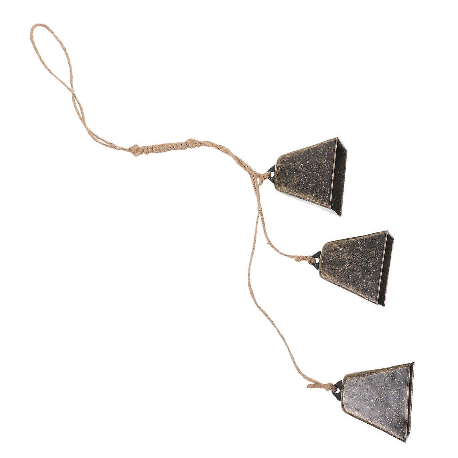 Rustic Metal Cow Shape Vintage Style Tree Branches Decoration 1Pcs