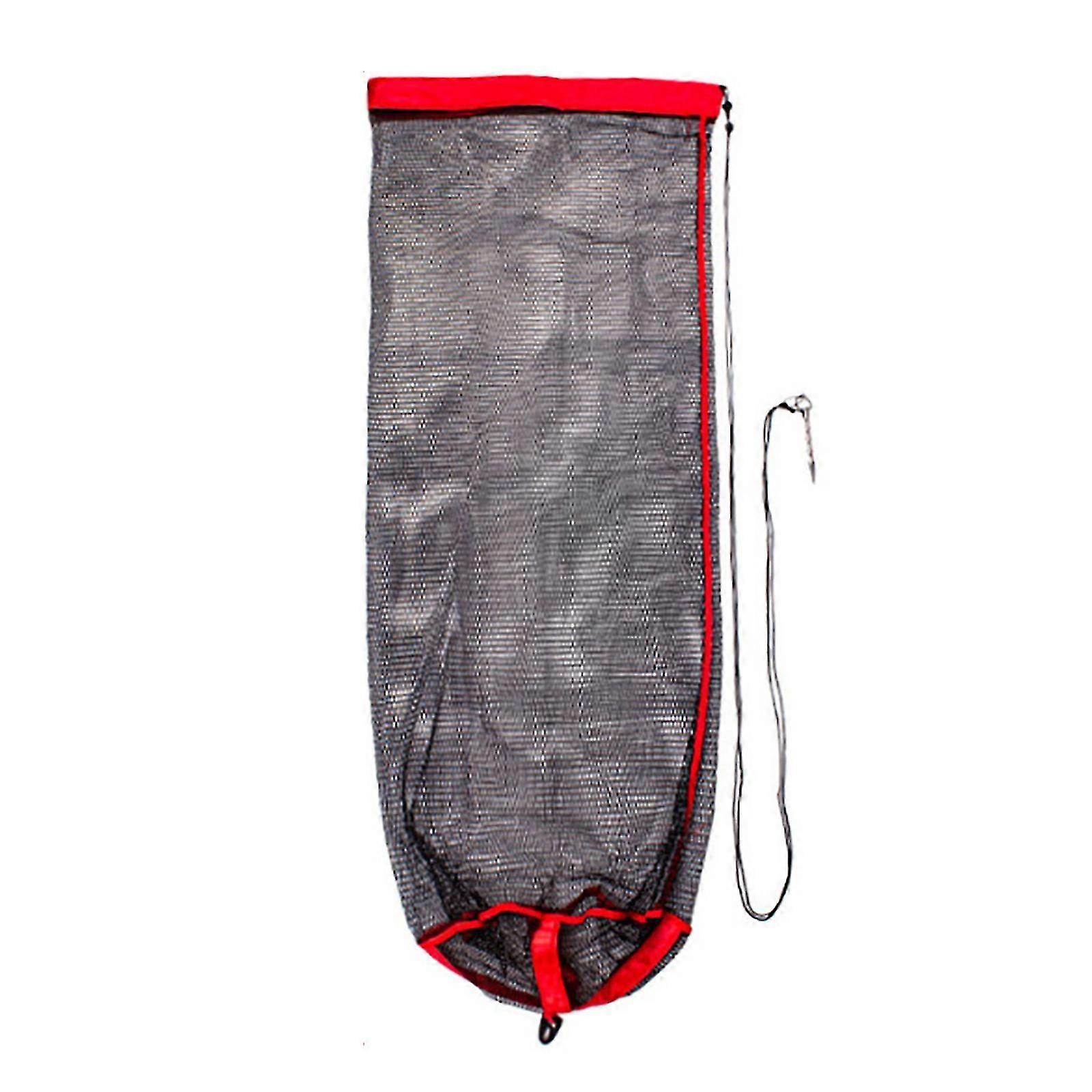 Fishing Tackle Fishing Tackle Fishing Bag Drawstring Fishing Net Fish Net Fish Guard Basket Mesh Fishing Netting Pouches 2 meters long