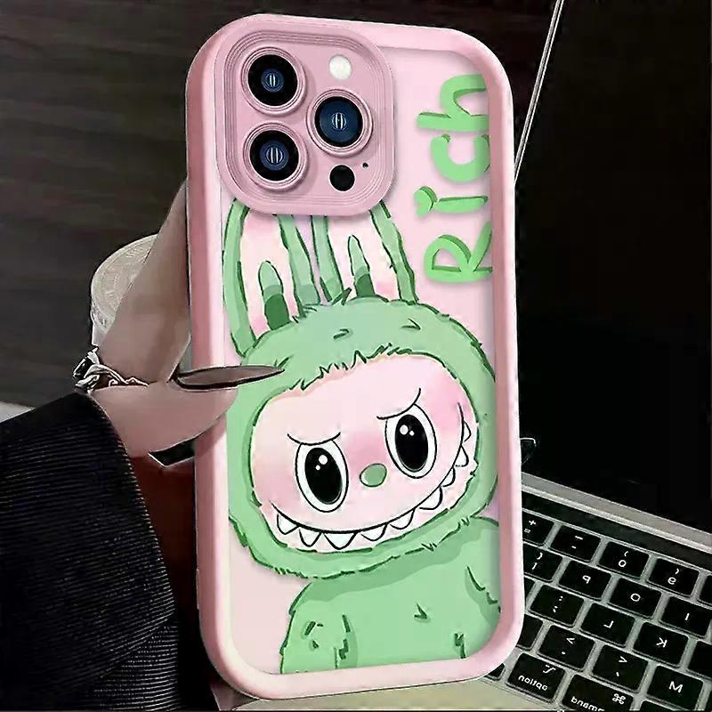 Electronics Cartoon Lovely L- Phone Case For iPhone 16 16E 15 14 13 12 11 Pro Max X XS X S Max XR SE 2020 SE4 7 8 Shockproof Cover