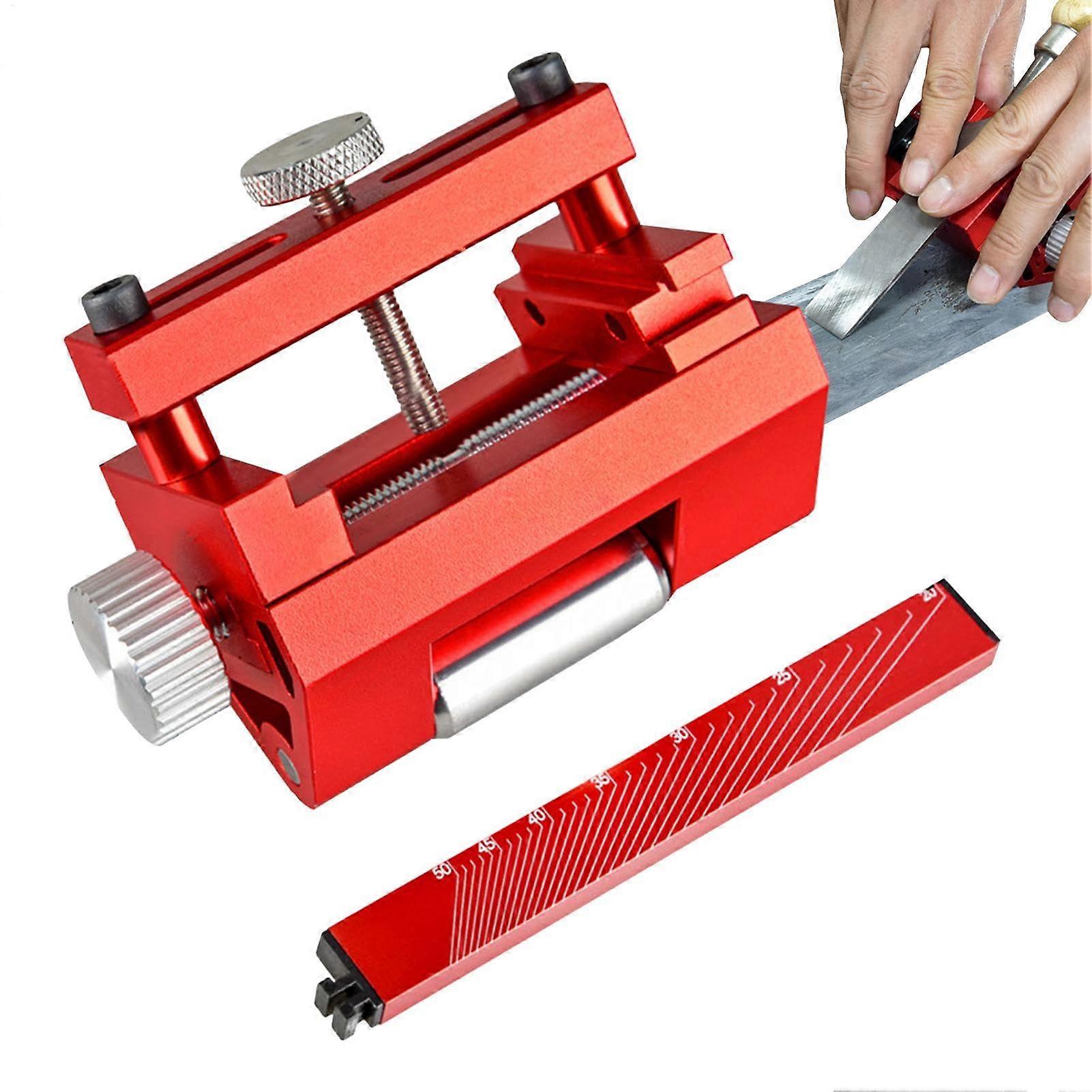 Honing Guide Precision Sharpening Jig for Planes and Chisels Whetstone Sharpener, Sharpener Tool for Planes and Chisels