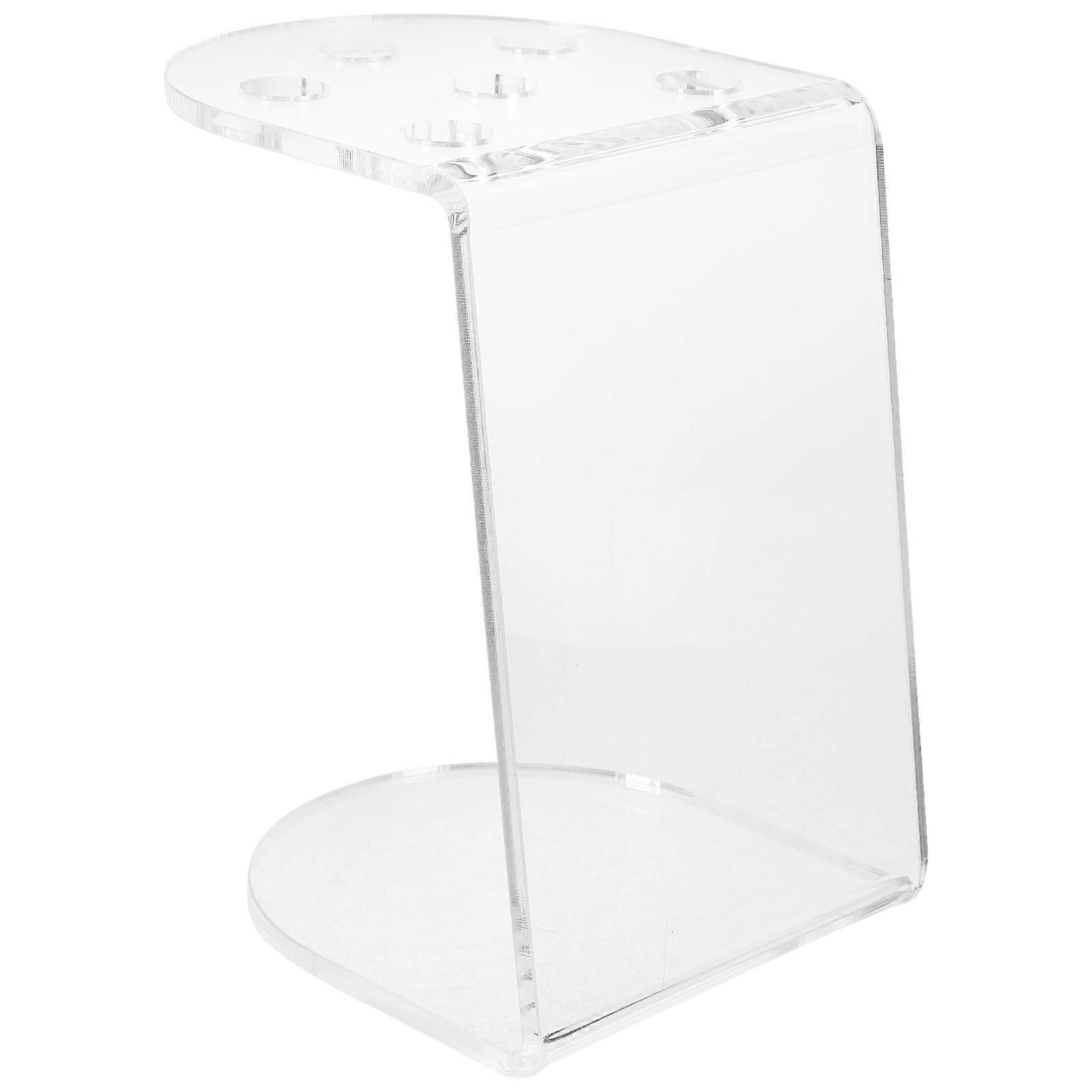 Transparent Clipper & Scissor Holder Organizer Rack for Barbers Multi Purpose Trimmer Storage Stand for Salons & Home Use