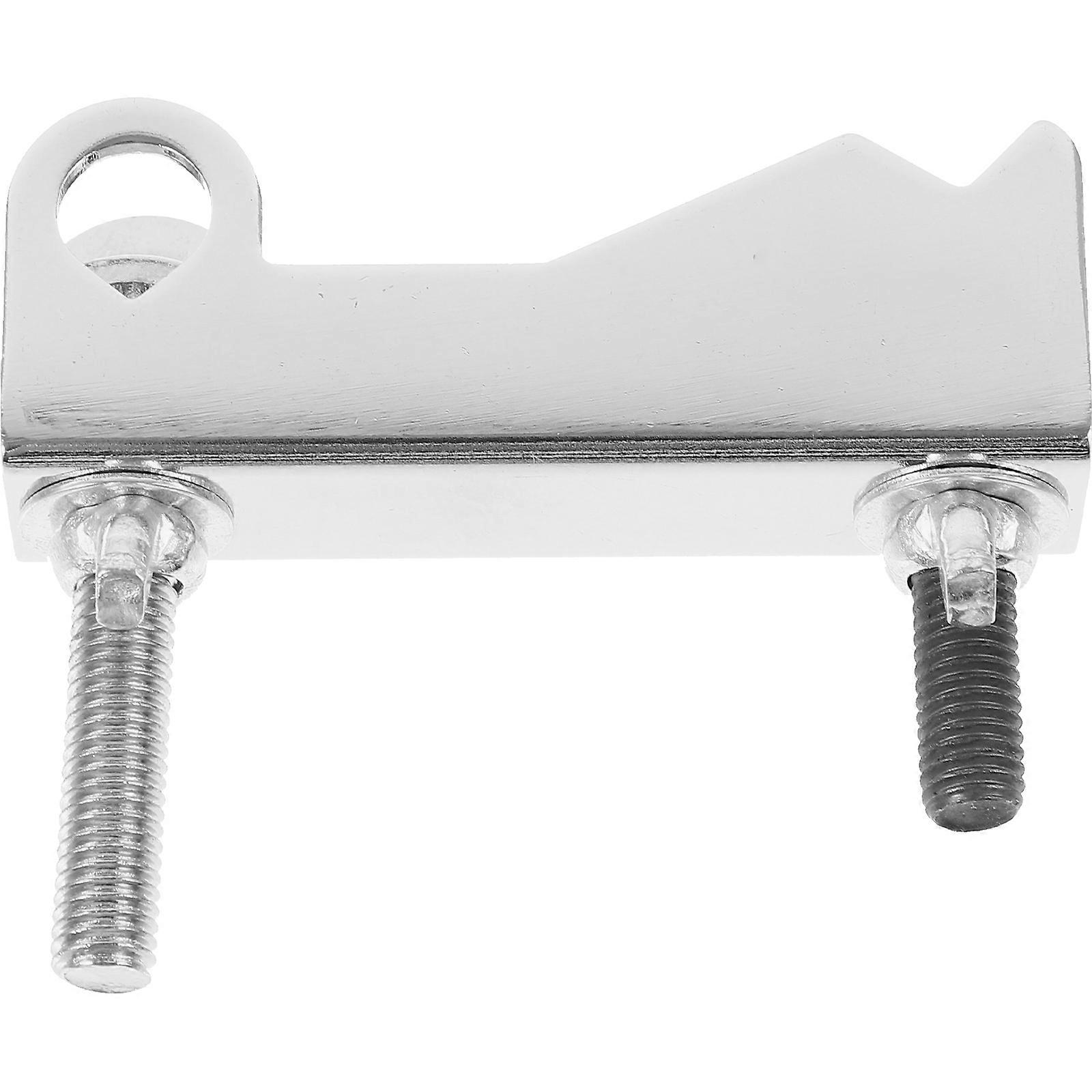 Percussion Clamps Jazz Drum Cowbell Stand Fixed Clamp Professional Drum Sets Iron Mounting Bracket Clamp 3.14X2.16X0.79In 1Pack