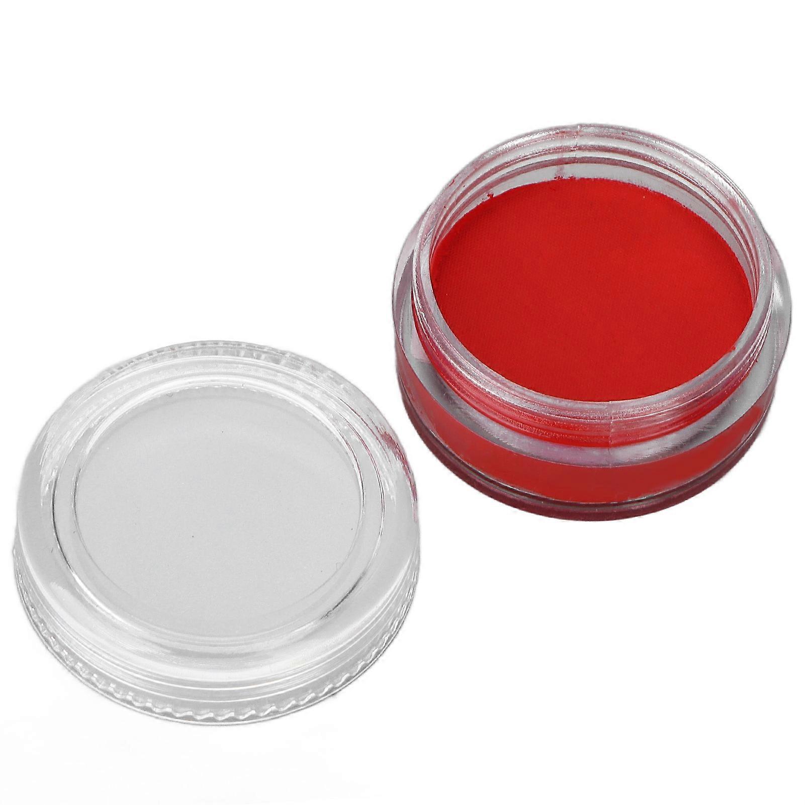 Face Paint Matte Safe Water Based Professional Body Paint for Party Performance Makeup 10gDark Red