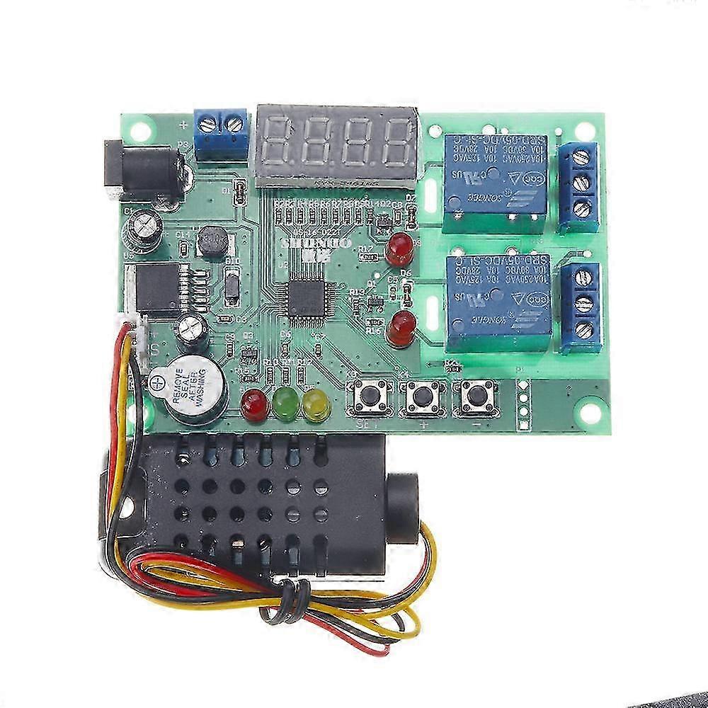 Temperature And Humidity Control Board Am2301 Sensor Module 5v~24v Dc 10a Controller SZRH A-G 1422