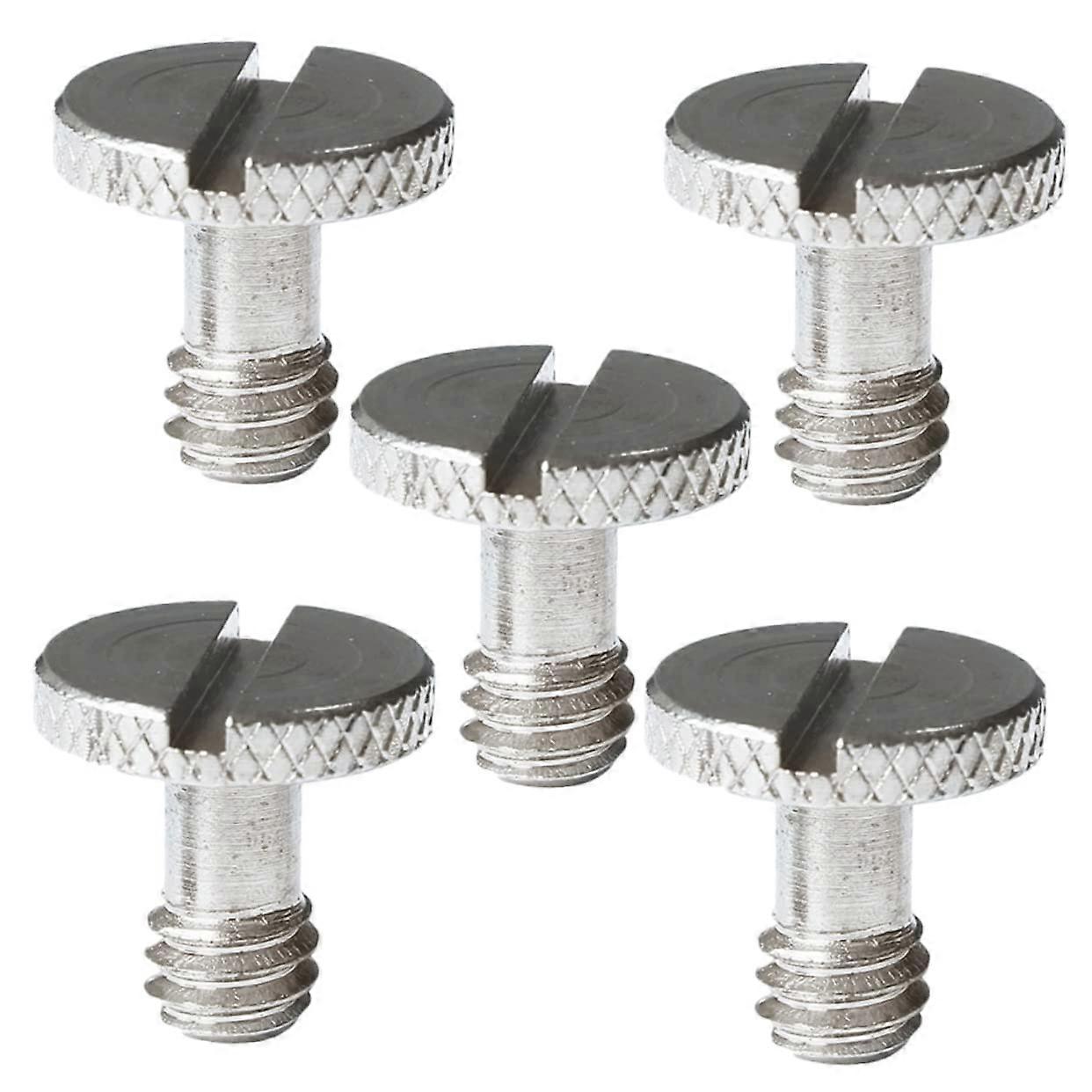 5 x Quick Release Screws for Camera Tripods, Camera Mounting Screw with Quick Release