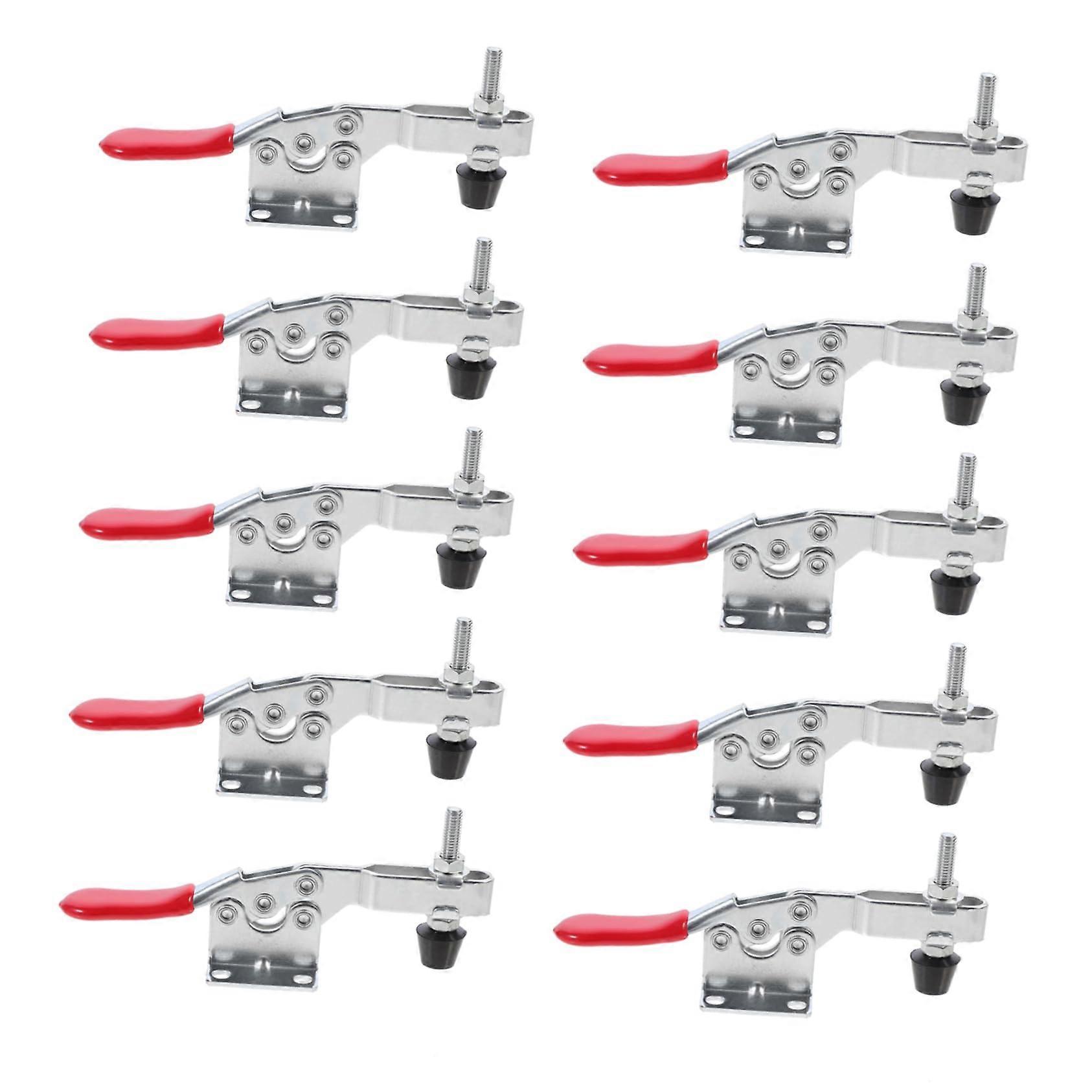 Horizontal Toggle Clamps Adjustable Pressure Quick Fastening Tool Strength