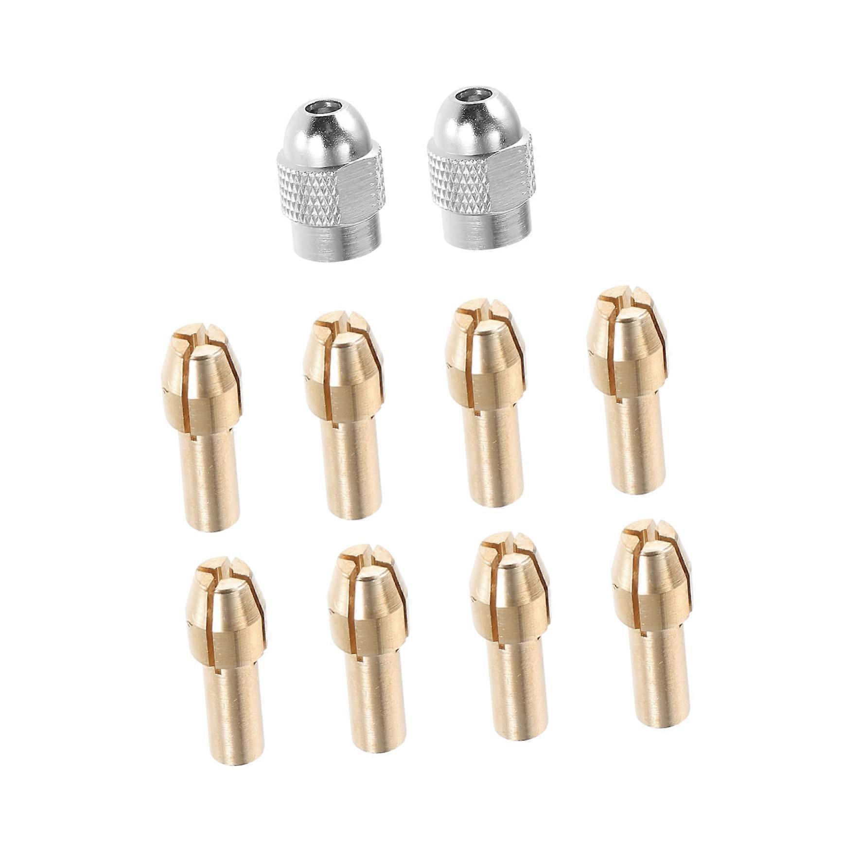 Brass Collet Set for Electric Die Grinders High-Quality Accessory for Power Tools Compatible with Various Models