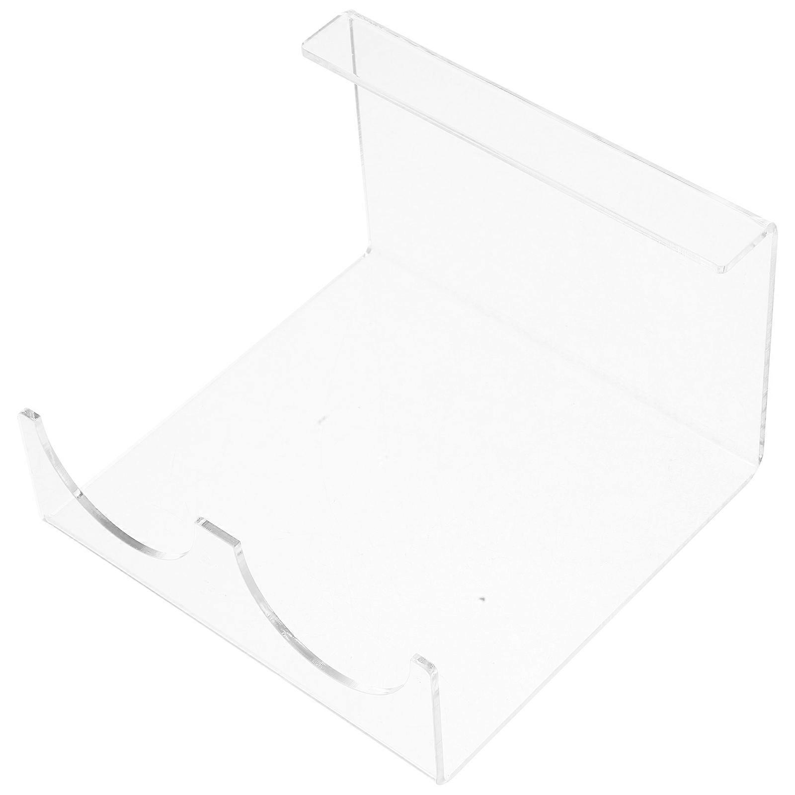 Acrylic Umbrella Stand with Multiple Slots for Stable Storage and Display in Entryways and Retail Settings 10.5 Inches